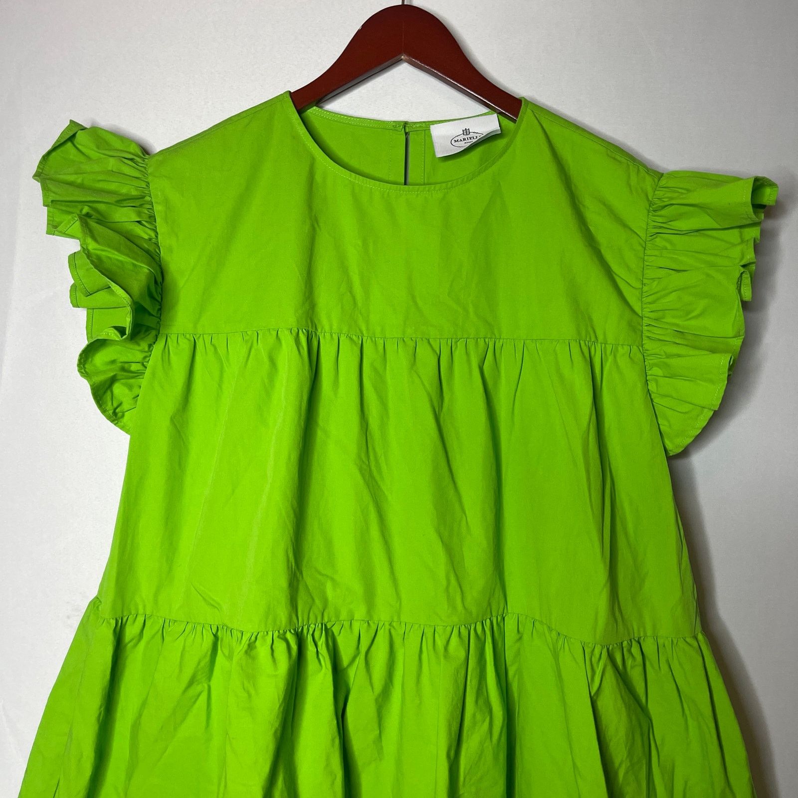 Other Marielle Green Caro Midid A line Dress One Size Size M / US 6-8 / IT 42-44 - 5 Thumbnail