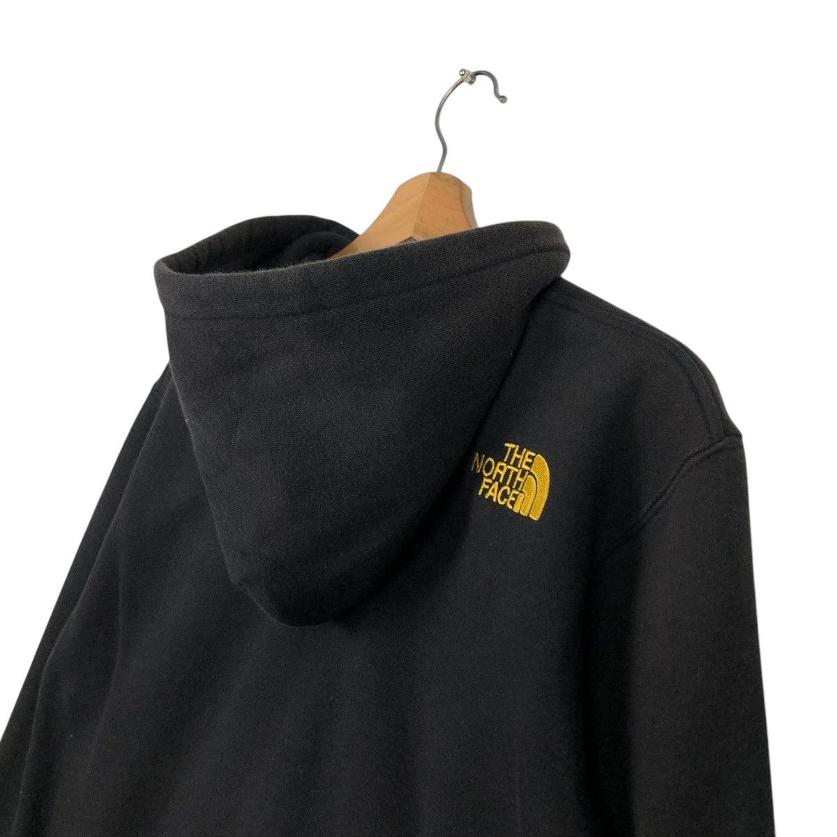 The North Face 🔥VINTAGE ZIPPER HOODIE THE NORTH FACE SPELL OUT BIG LOGO Size US M / EU 48-50 / 2 - 12 Thumbnail