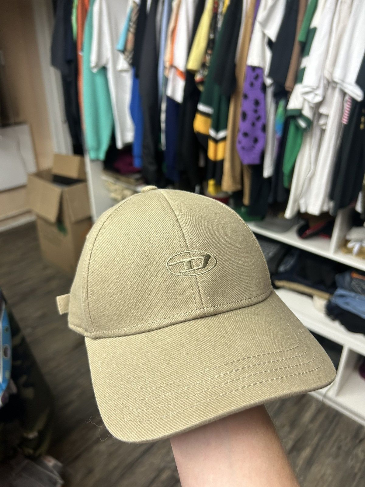 Diesel Diesel Logo Adjustable Cap Size ONE SIZE - 1 Thumbnail