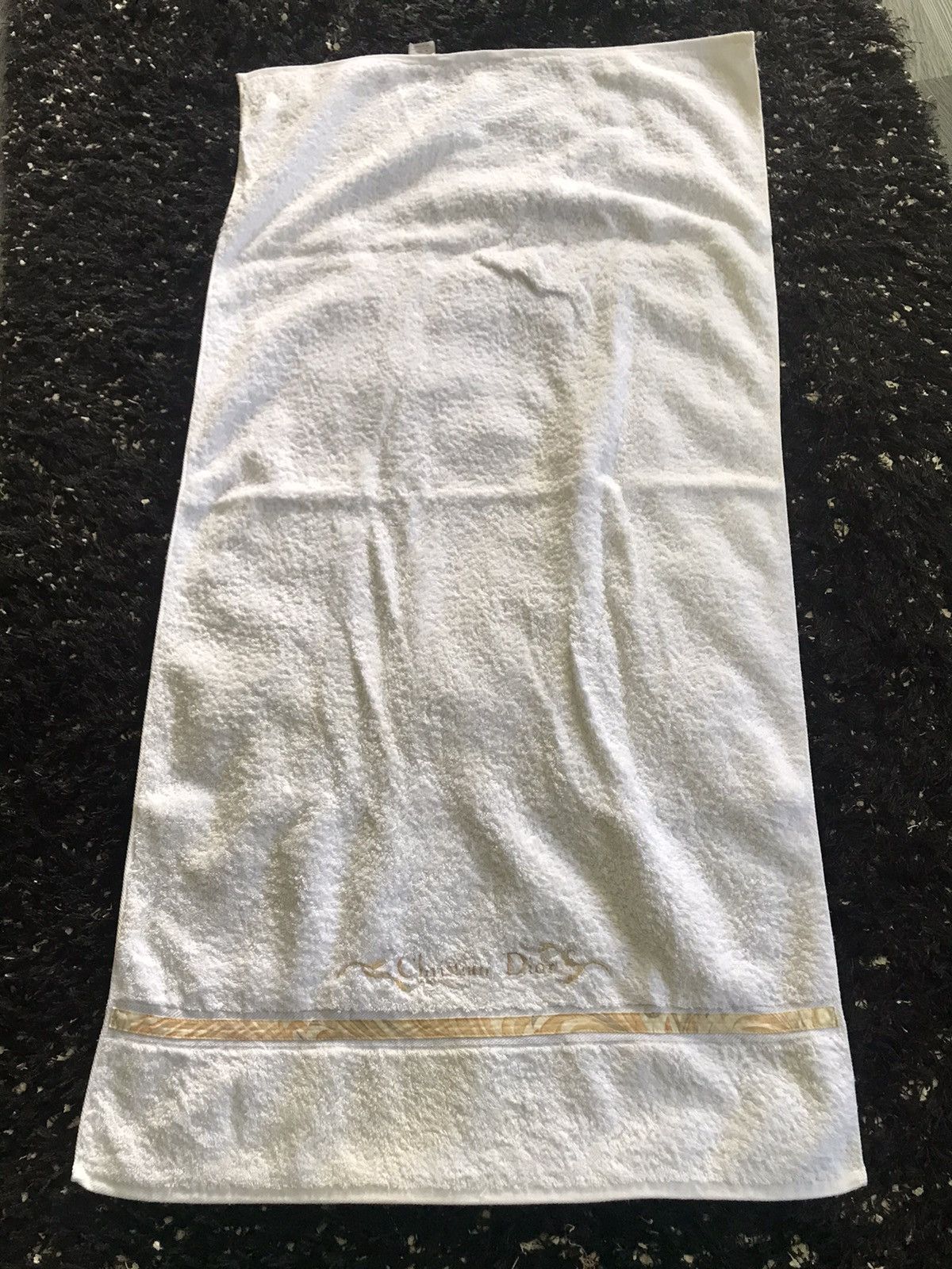 Christian Dior Monsieur Luxery Christian Dior bath towel Size ONE SIZE - 4 Thumbnail