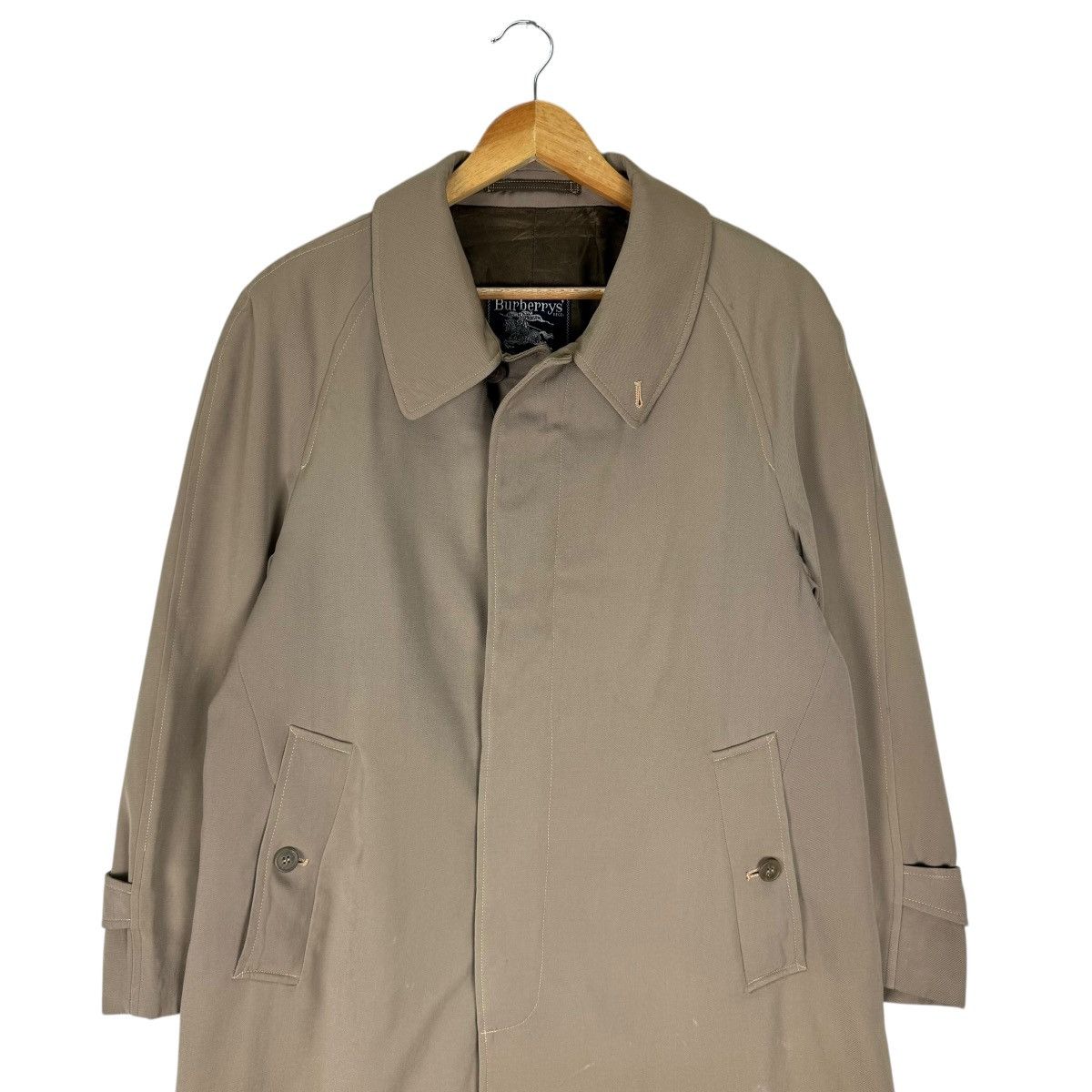 Burberry × Burberry Prorsum × Vintage ☀️BURBERRYS ENGLAND SPECIAL BURELLA OVERCOAT JACKET Size US M / EU 48-50 / 2 - 3 Thumbnail