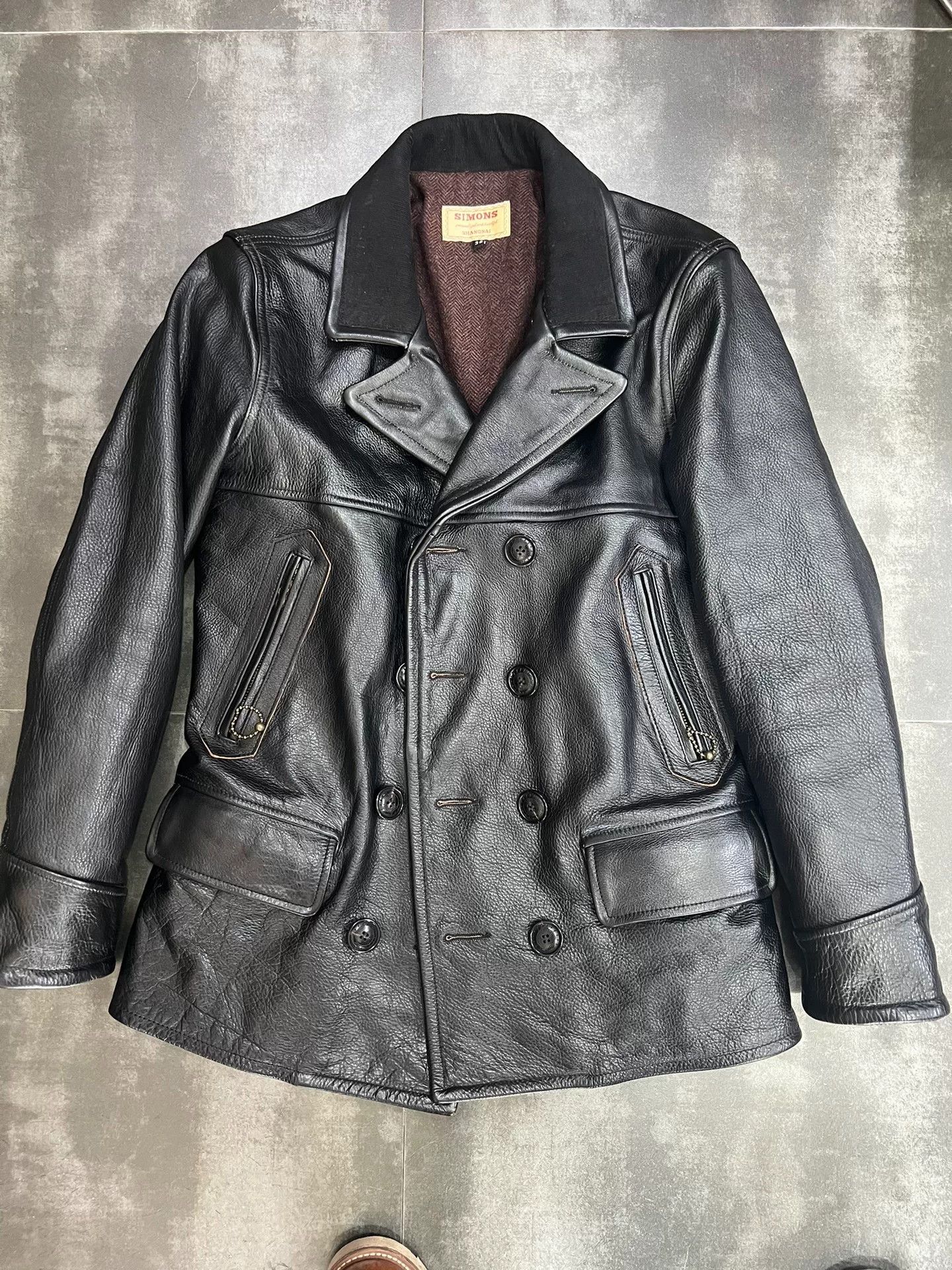 Other Xijie Out-of-Print Heavy Cowhide Coat Size US M / EU 48-50 / 2 - 1 Thumbnail