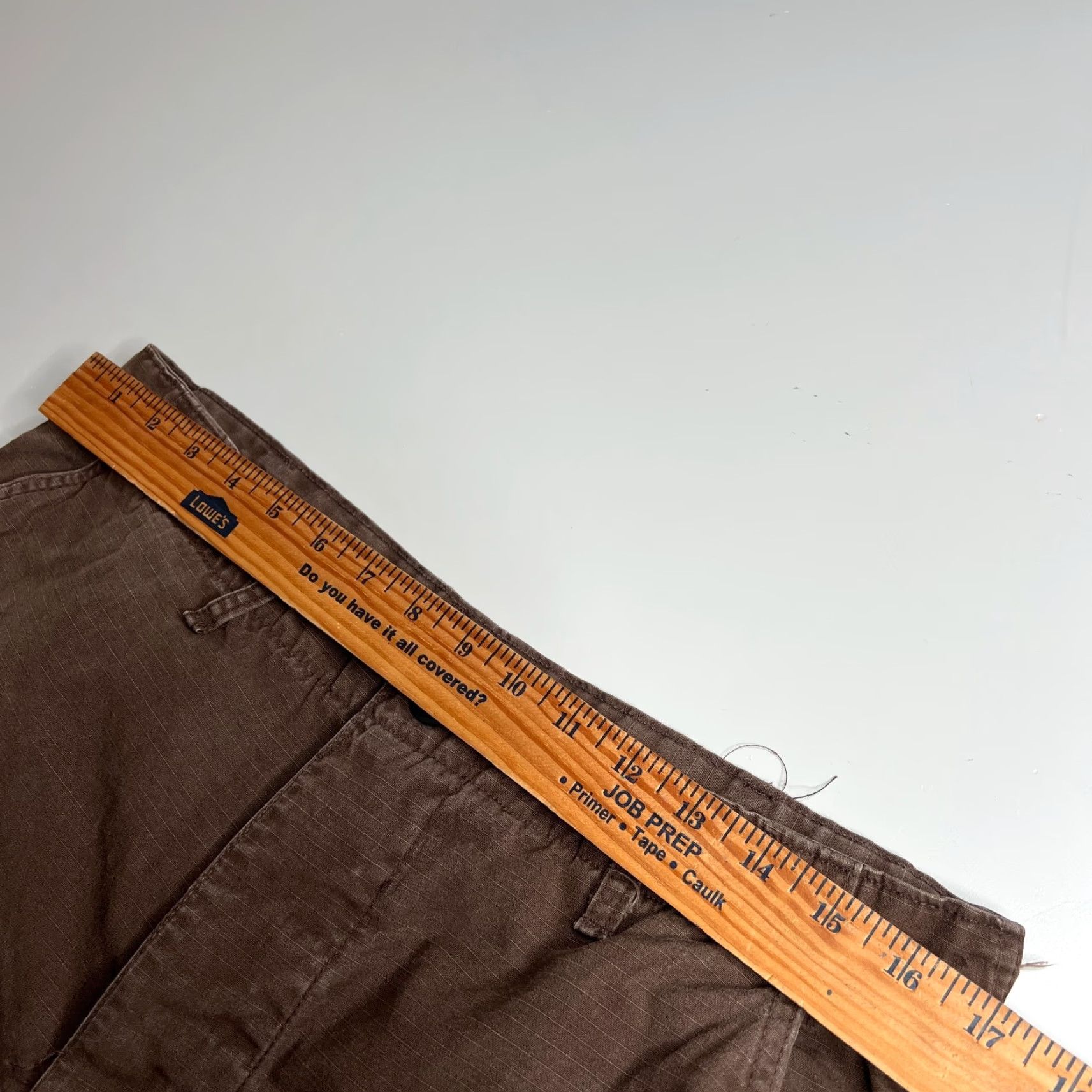 Vintage VINTAGE U.S. Military Cargo Trousers Pants Brown 100% Cotton NSN 8415-01-084-1713 Medium Regular Men cargo pockets Drawstring cuffs USA Size US 31 - 4 Thumbnail