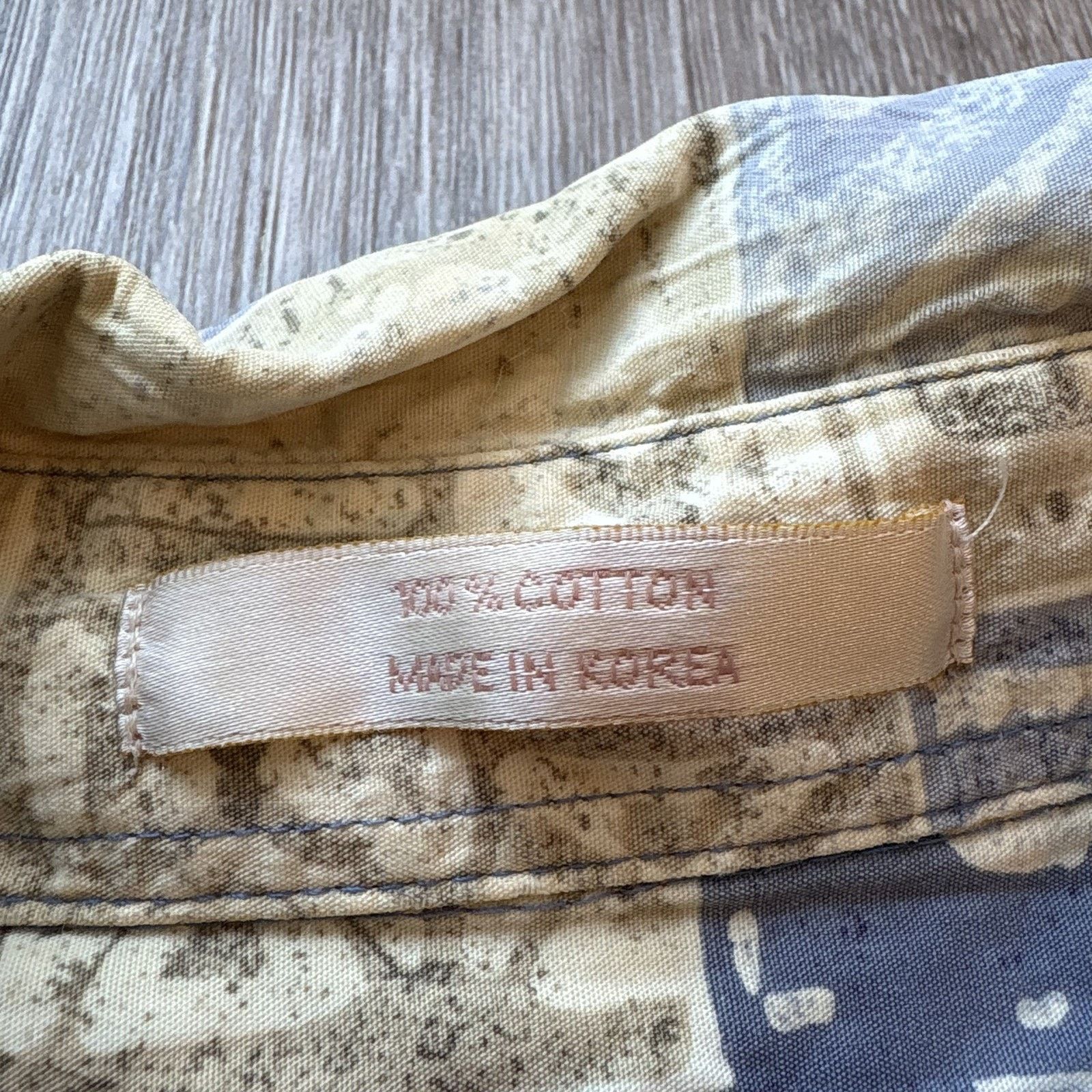 Other Cobra Golf Men's XL Hawaiian Shirt Blue Tan Floral Patchwork Size US XL / EU 56 / 4 - 3 Thumbnail