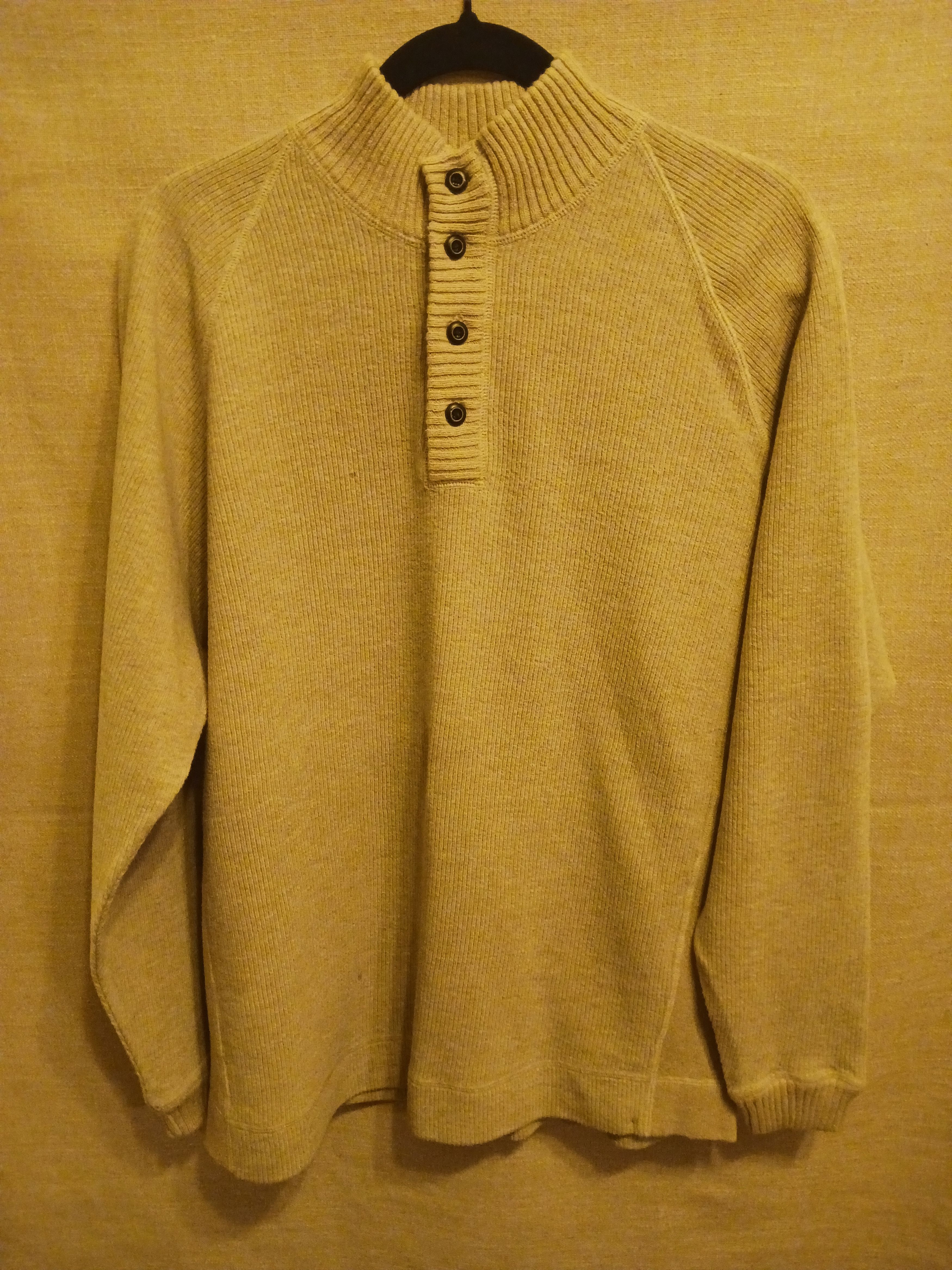 Tommy Bahama 100% Cotton Long Sleeve Mock Neck Sweater Size US M / EU 48-50 / 2 - 1 Thumbnail