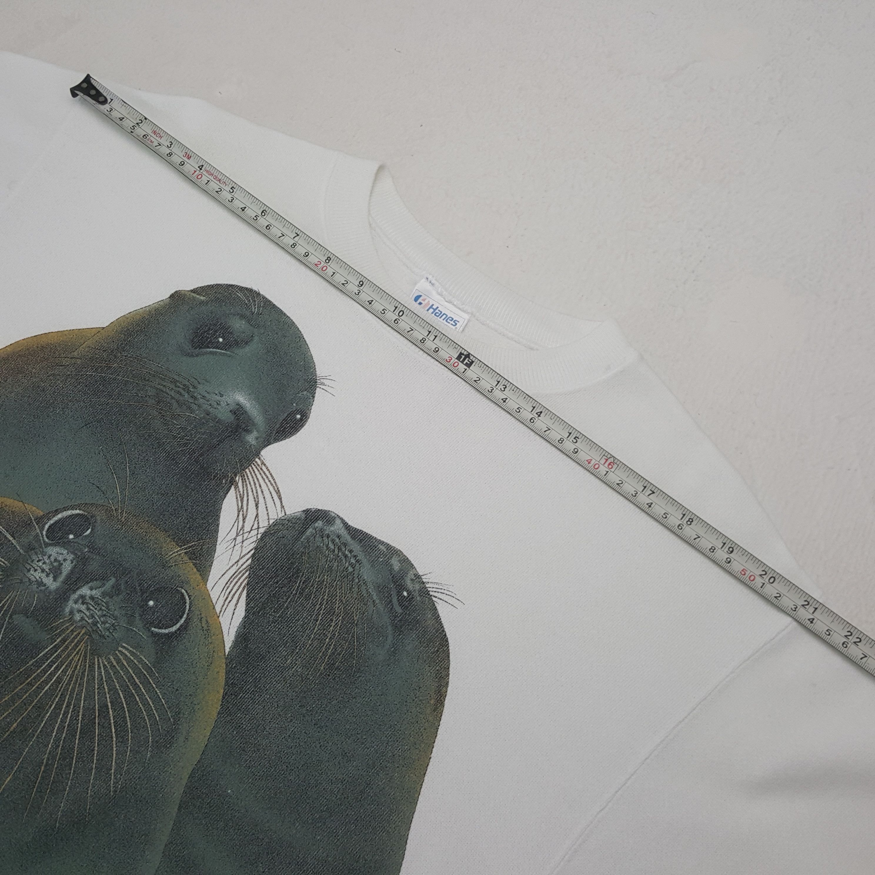 Hanes × Vintage Vintage 80s Sea Lions Sweatshirt Size US M / EU 48-50 / 2 - 6 Thumbnail