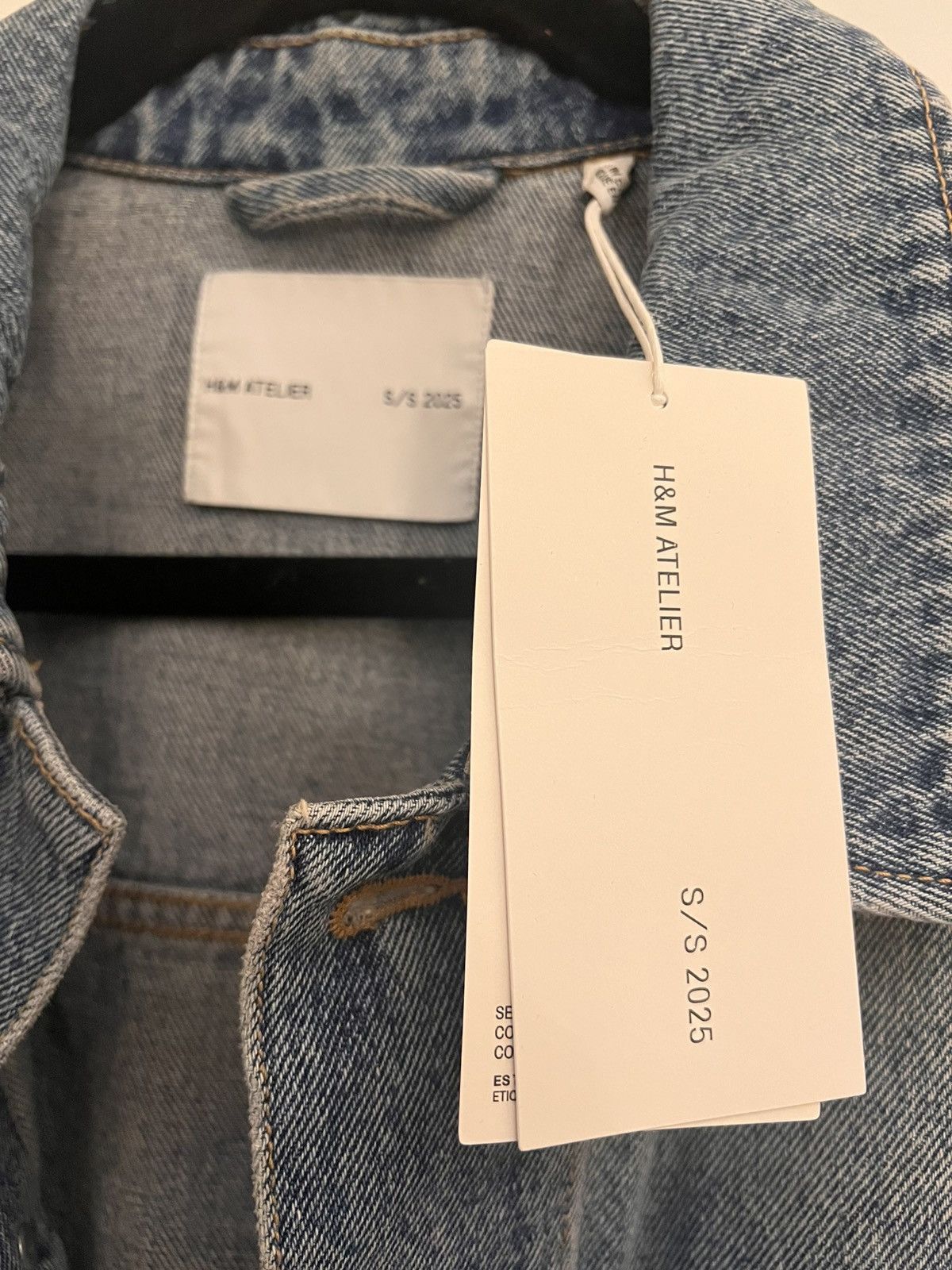 H&M H&M Atelier cropped denim jacket (XL) Size US XL / EU 56 / 4 - 5 Thumbnail