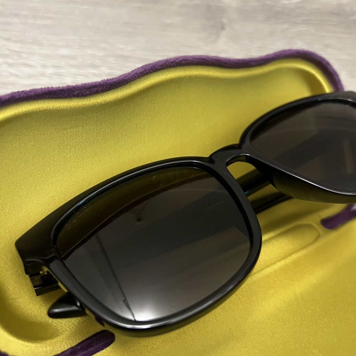 Gucci Gucci Square Sunglasses GG0637SK 001 Unisex Size ONE SIZE - 4 Thumbnail