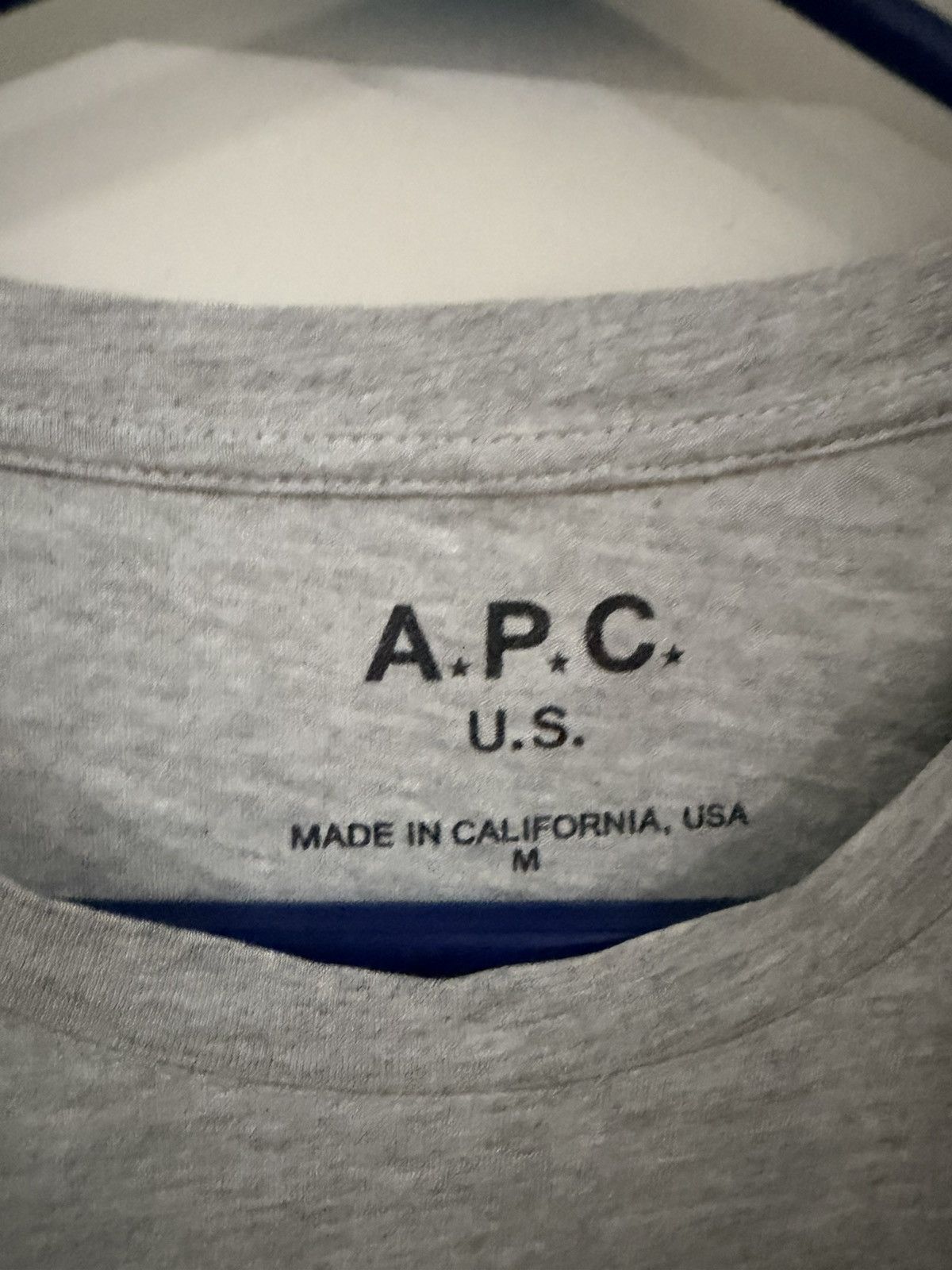 A.P.C. Apc tshirt A.P.C. Size US M / EU 48-50 / 2 - 2 Thumbnail