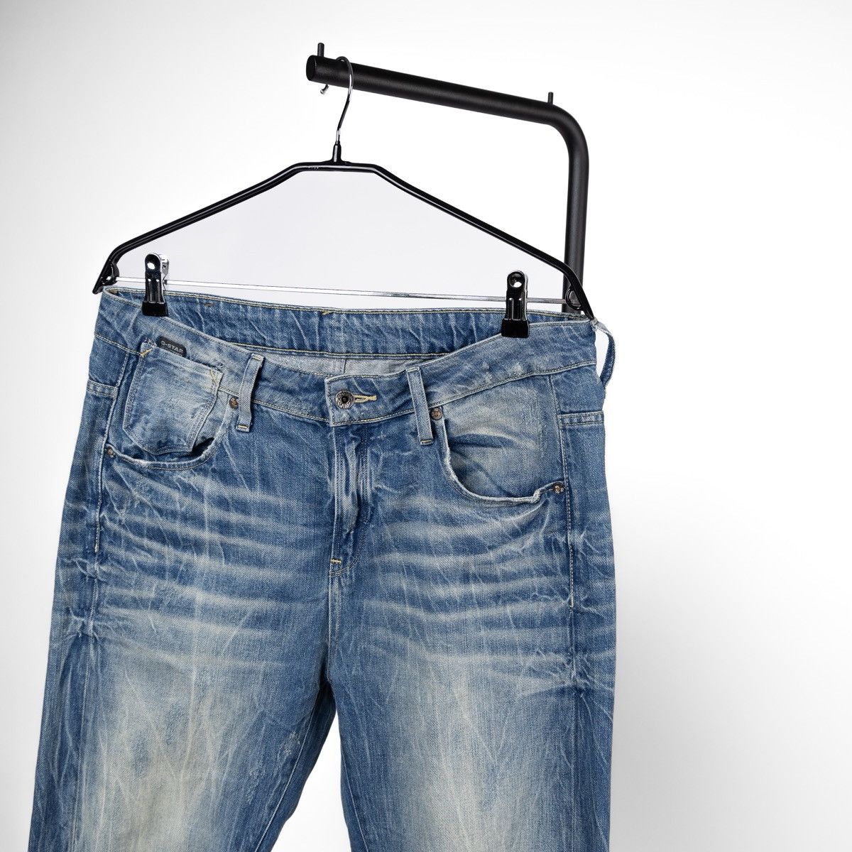 G-Star G-Star Womens A Crotch 3D Loose Tapered Jeans Zip Closure Size 34" / US 12 / IT 48 - 2 Thumbnail