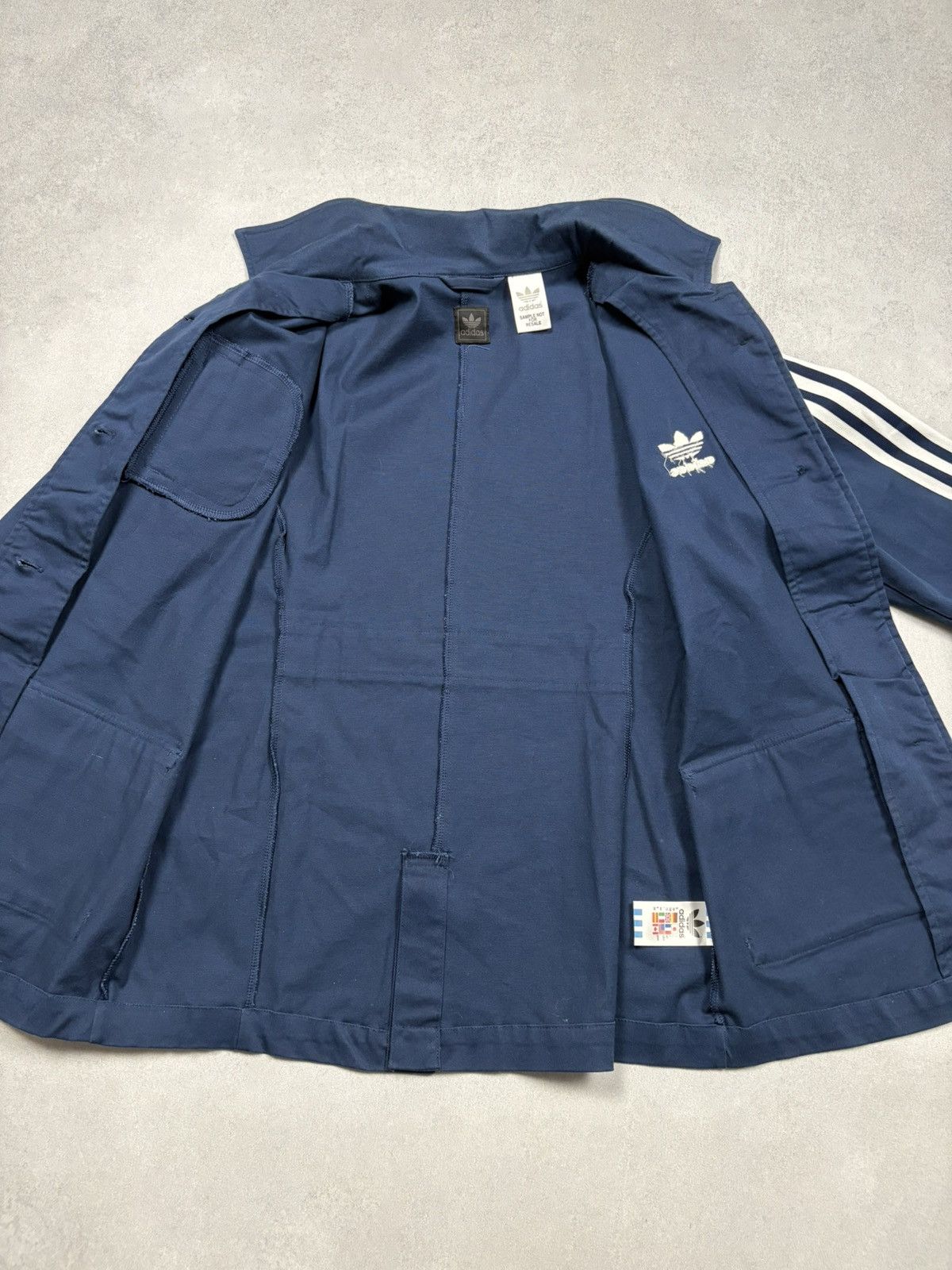 Adidas Adidas Originals Sample Worker Jacket Navy Coach Utility S Size US S / EU 44-46 / 1 - 15 Thumbnail