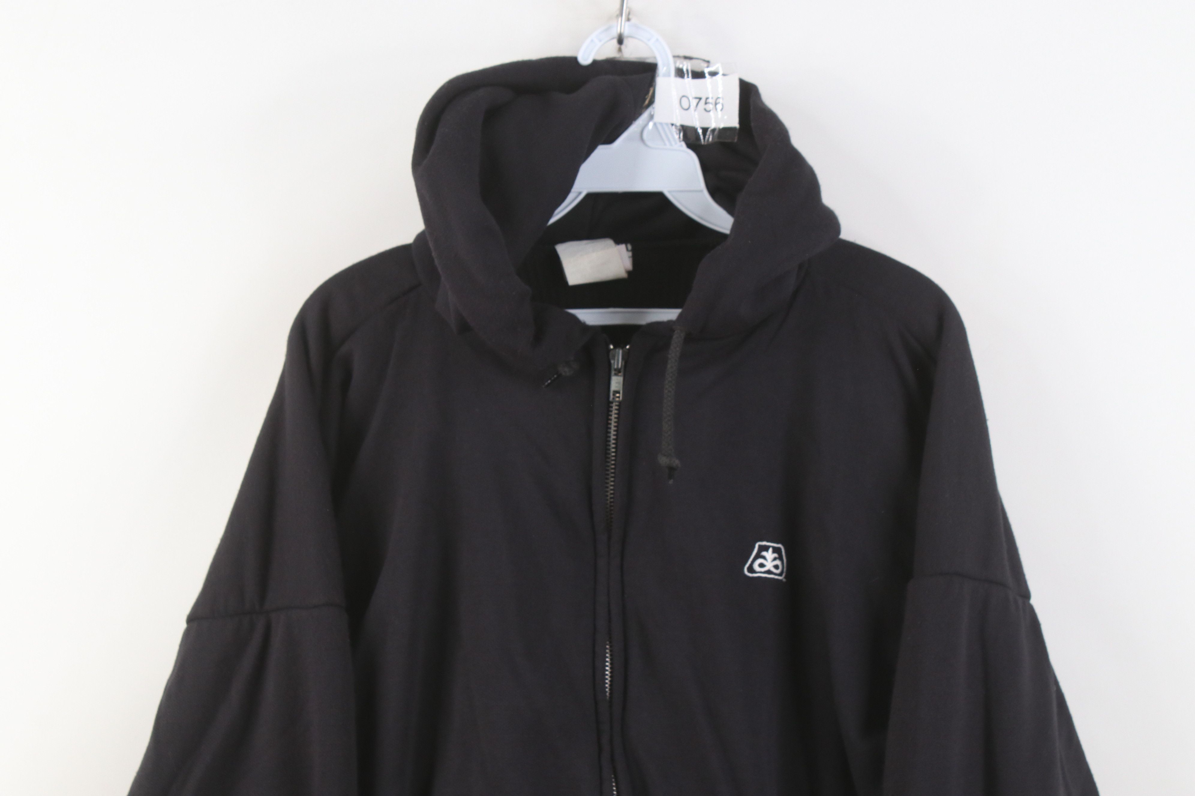 Vintage Vintage 80s 90s Streetwear Knit Lined Full Zip Hoodie USA Size US XL / EU 56 / 4 - 2 Thumbnail