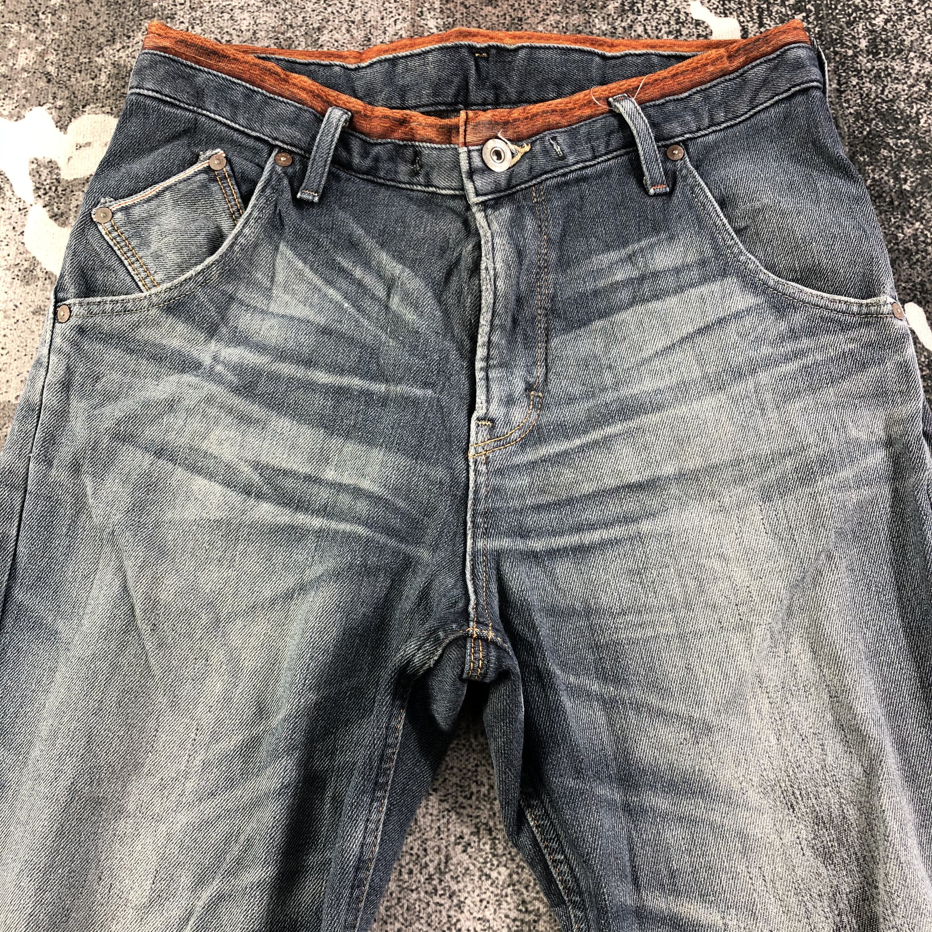 Edwin Edwin Jersey Jeans Faded Blue Denim KJ1494 Size US 32 / EU 48 - 3 Thumbnail