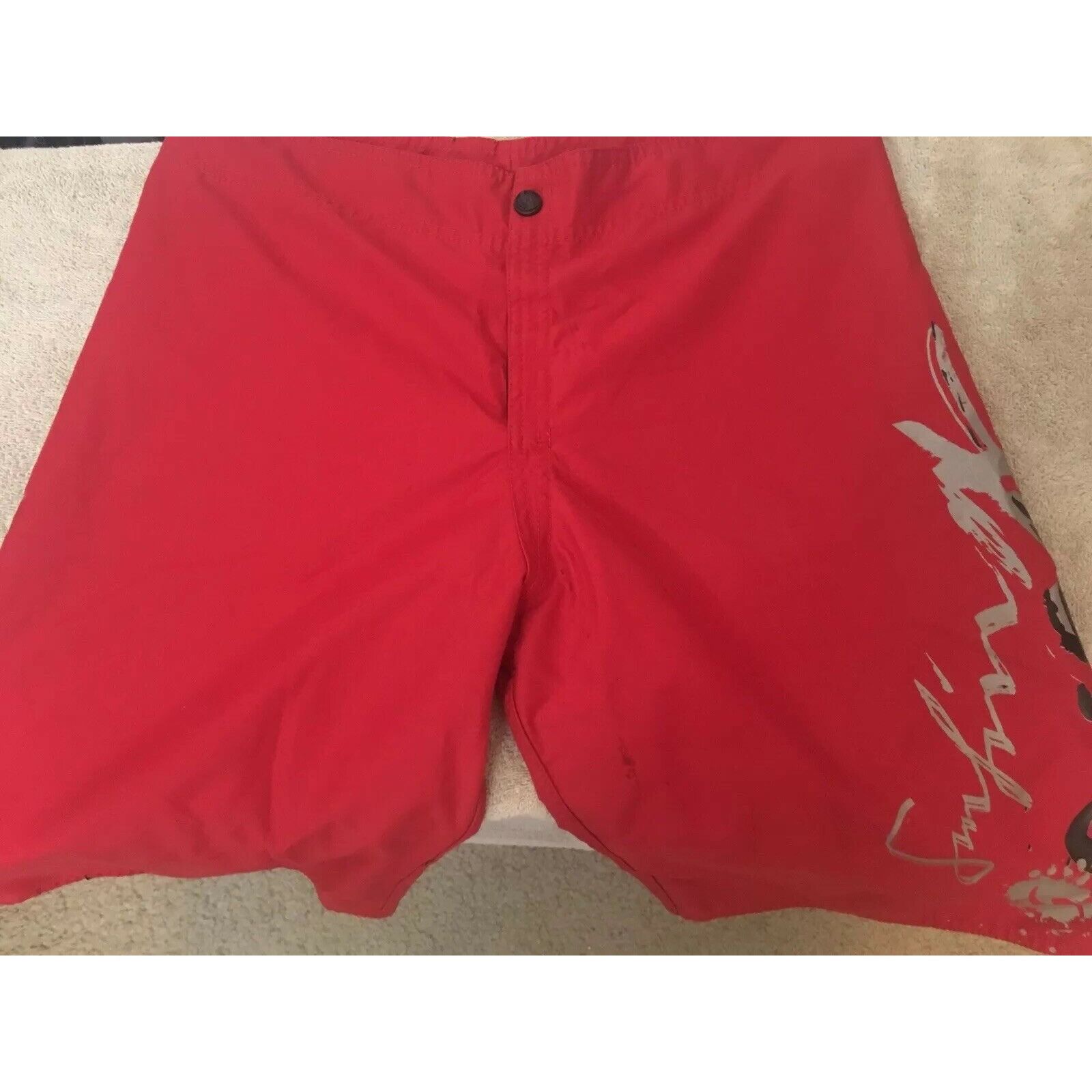 Other Quilhash Board Short Men’s Sz 32 Red Trunk Short Size US 32 / EU 48 - 4 Thumbnail