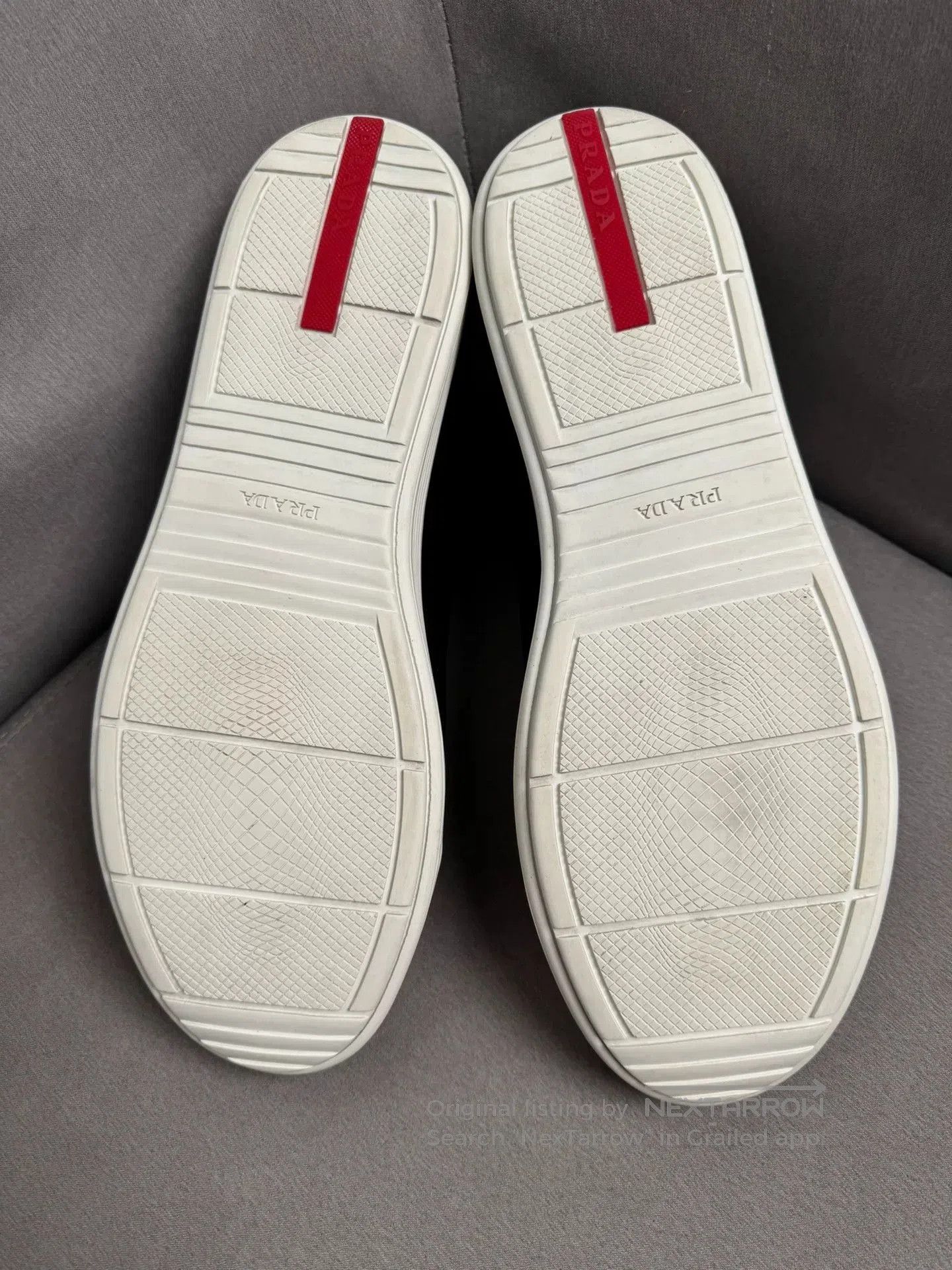 Prada Prada Black White Sneakers Size 46. Size US 12 / EU 45 - 7 Thumbnail
