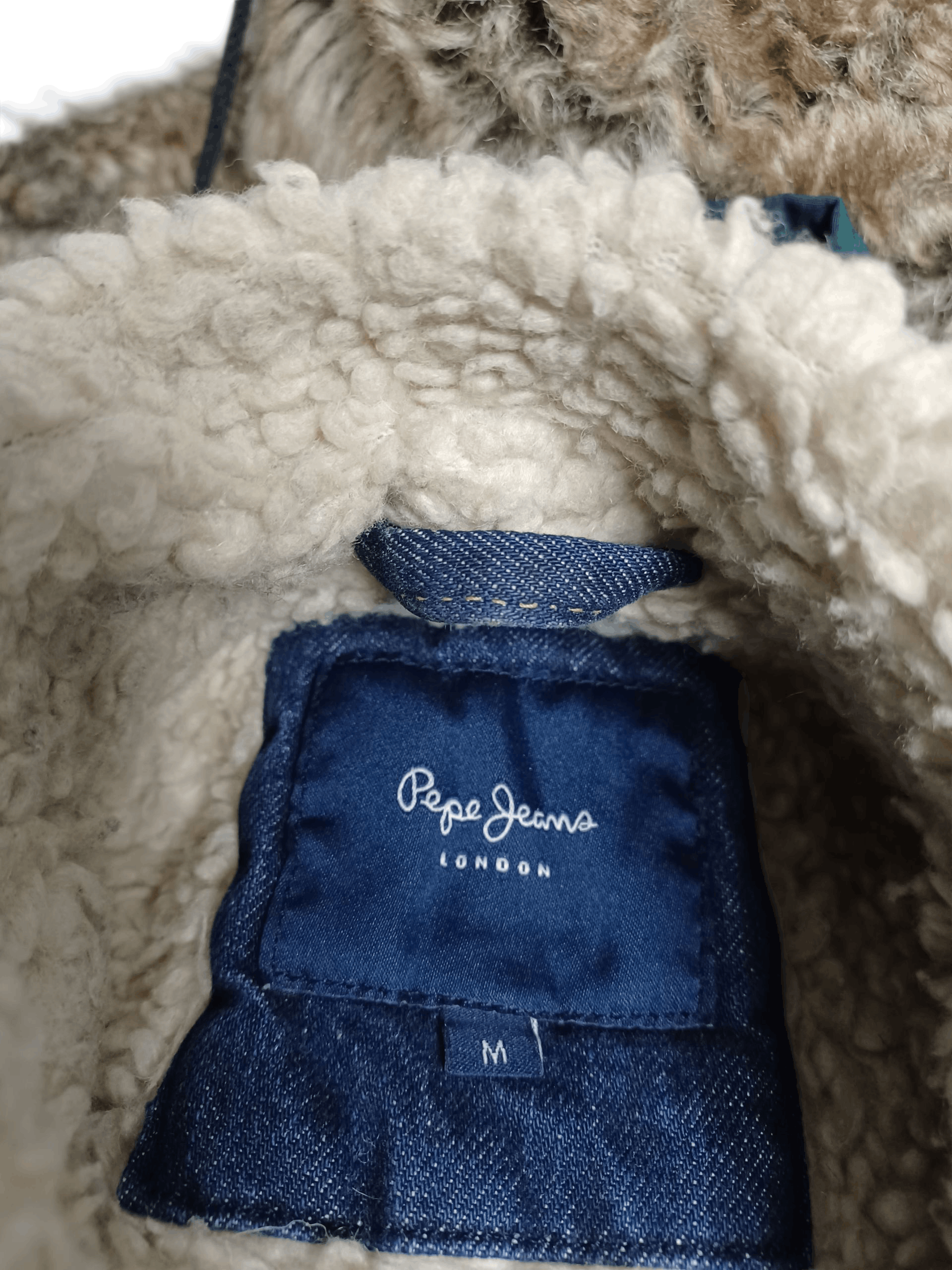 Pepe Jeans NARUTO X PEPE JEANS VINTAGE DENIM SHERPA JACKET Size US M / EU 48-50 / 2 - 5 Thumbnail