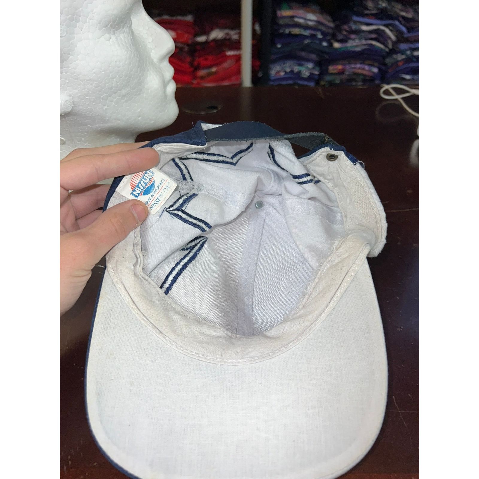 Vintage Vintage Piss And Moan Club Hat Official Member White Cap Size ONE SIZE - 7 Thumbnail