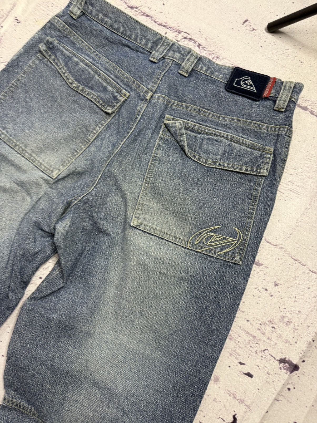 Quiksilver Mens Vintage Jeans Quiksilver Size 34 Surf Style y2k Size US 34 / EU 50 - 16 Thumbnail