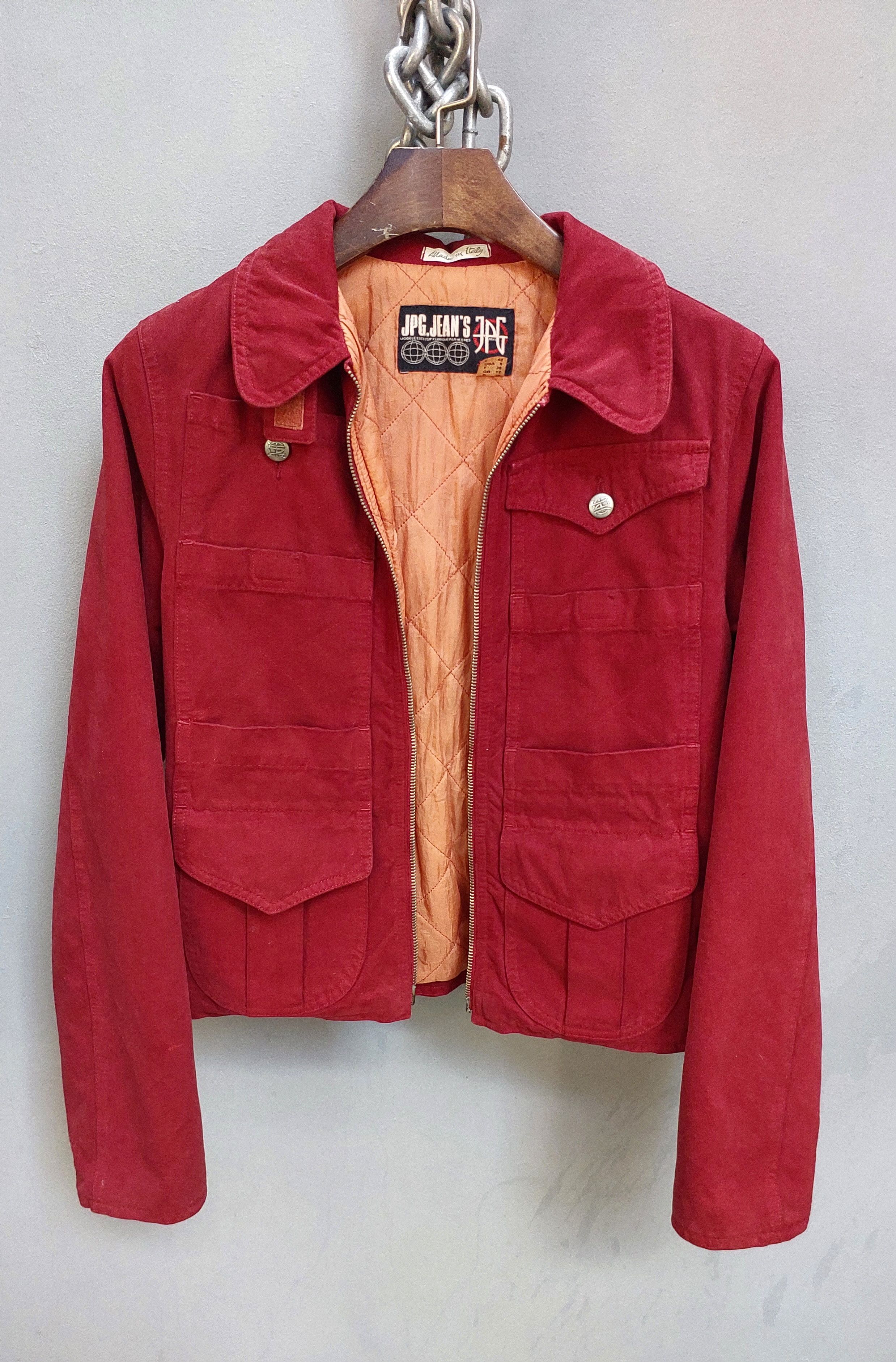 Jean Paul Gaultier Jean Paul Gaultier Quilted Multi Pocket Jacket Size M / US 6-8 / IT 42-44 - 1 Thumbnail