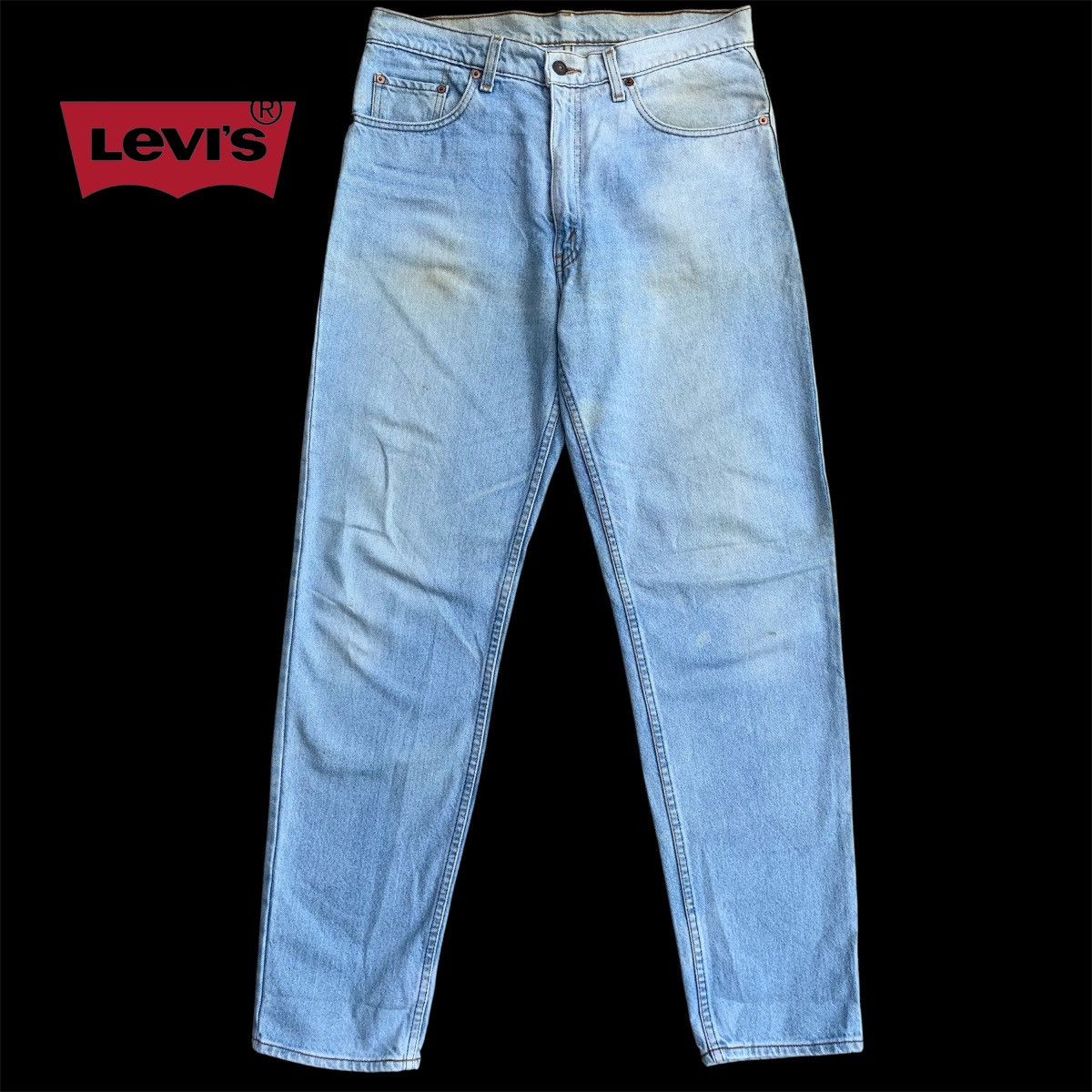 Levi's Vintage Clothing Vintage 90s Levis 503 Faded Rusty Lightwash Denim W32 Size US 32 / EU 48 - 1 Thumbnail