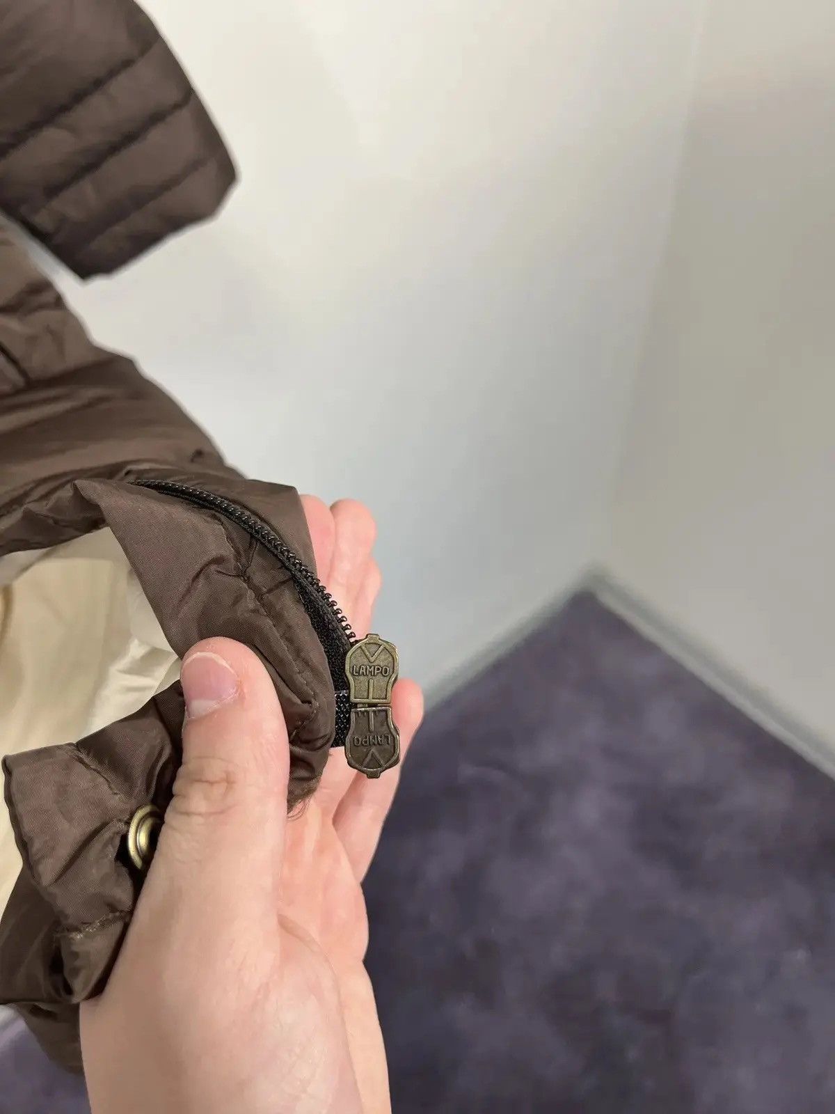 Moncler Vintage Moncler Brown Luxury Puffer Down Jacket Coat Size S / US 4 / IT 40 - 7 Thumbnail