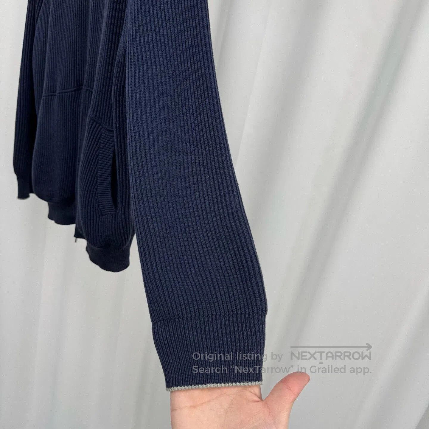 Brunello Cucinelli Brunello Cucinelli Embroidered Logo Zip Jacket. Size US M / EU 48-50 / 2 - 3 Thumbnail