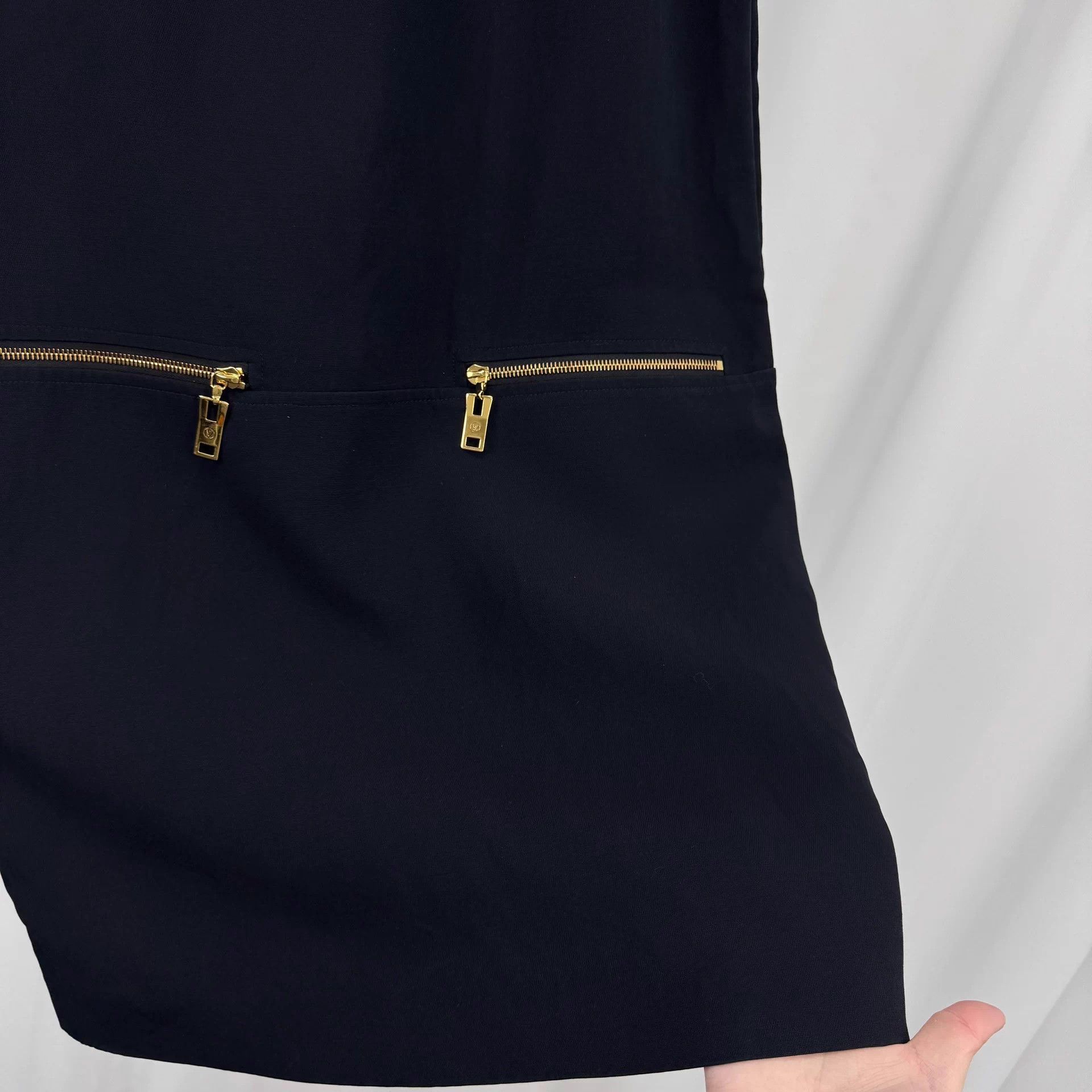 Louis Vuitton Louis Vuitton Women's Black Bow Dress 38 99 New Size S / US 4 / IT 40 - 4 Thumbnail