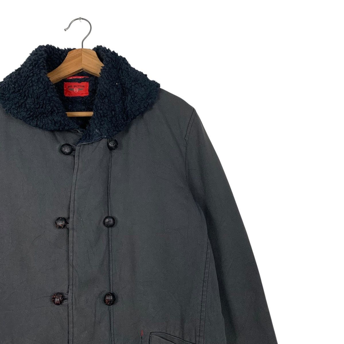 Japanese Brand Japanese Brand Red Button Double Breasted Jacket Size US M / EU 48-50 / 2 - 5 Thumbnail