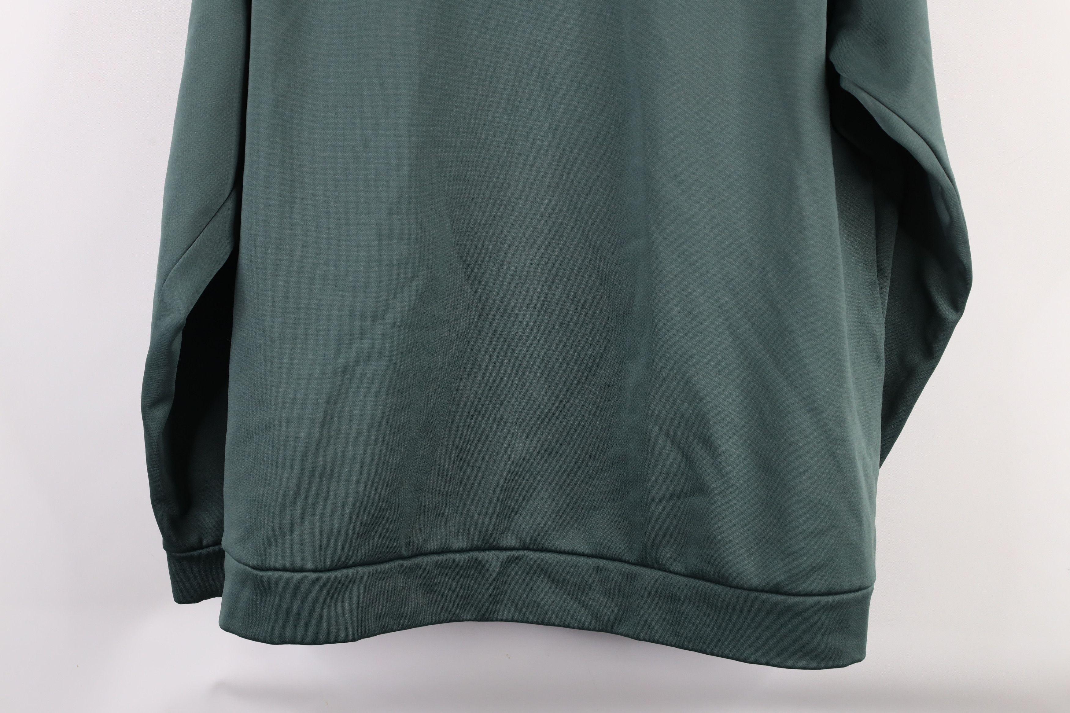 Nike × Vintage Nike Dri-Fit Fleece Lined Half Zip Pullover Sweatshirt Green Size US XL / EU 56 / 4 - 11 Thumbnail