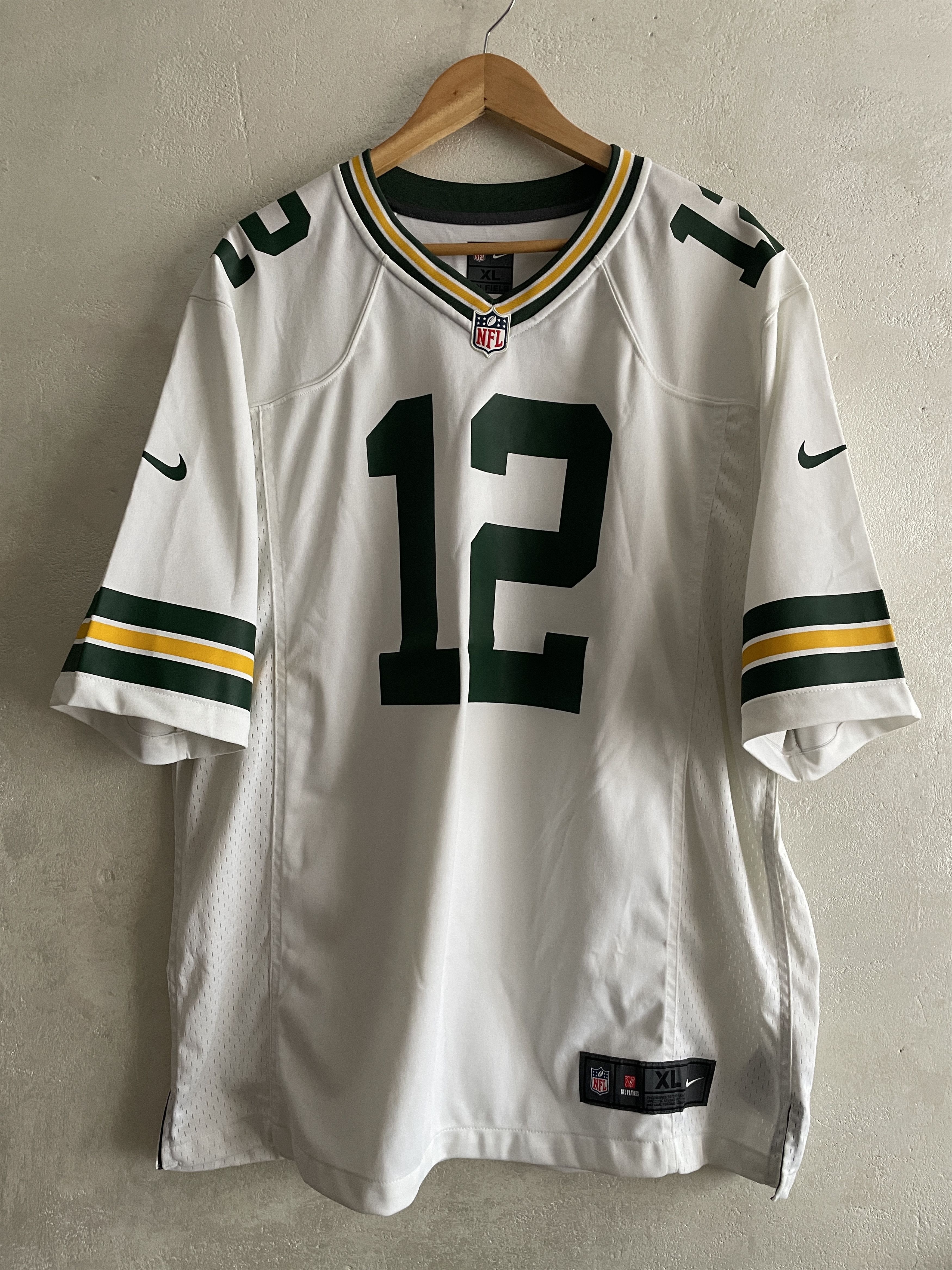 Nike Green Bay Packers NFL Aaron Rodgers Football Jersey Size US XL / EU 56 / 4 - 2 Thumbnail