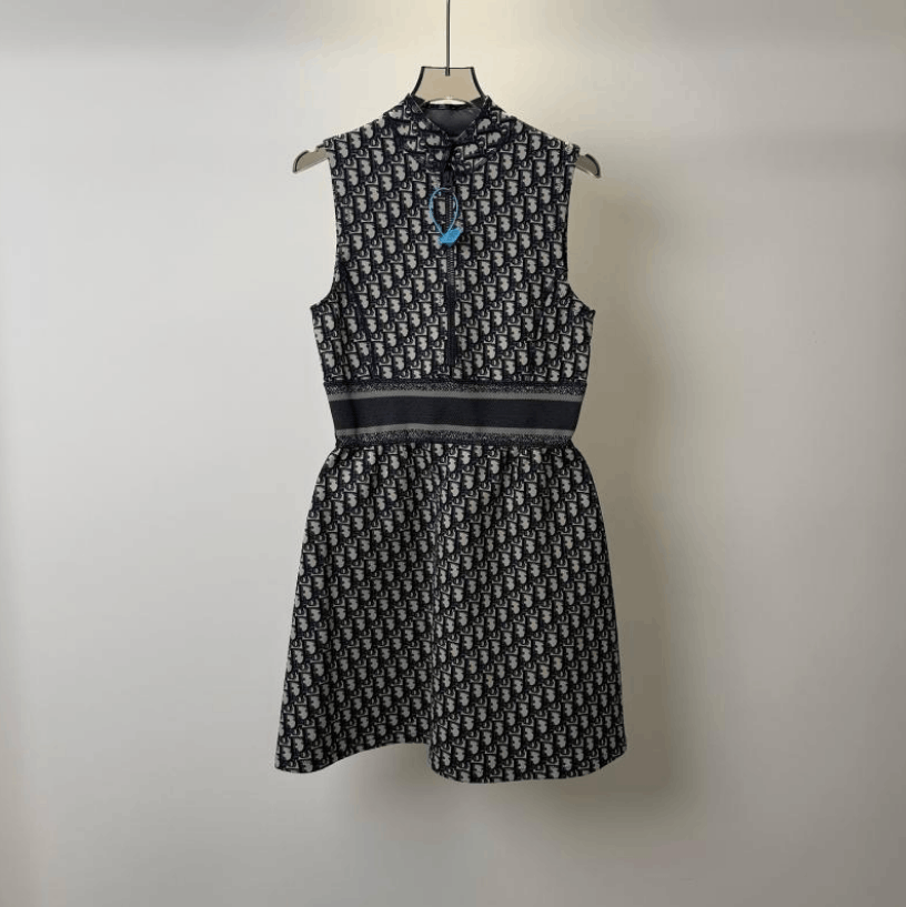 Dior Dior Sleeveless High-Waist Dress Size XS / US 0-2 / IT 36-38 - 1 Thumbnail