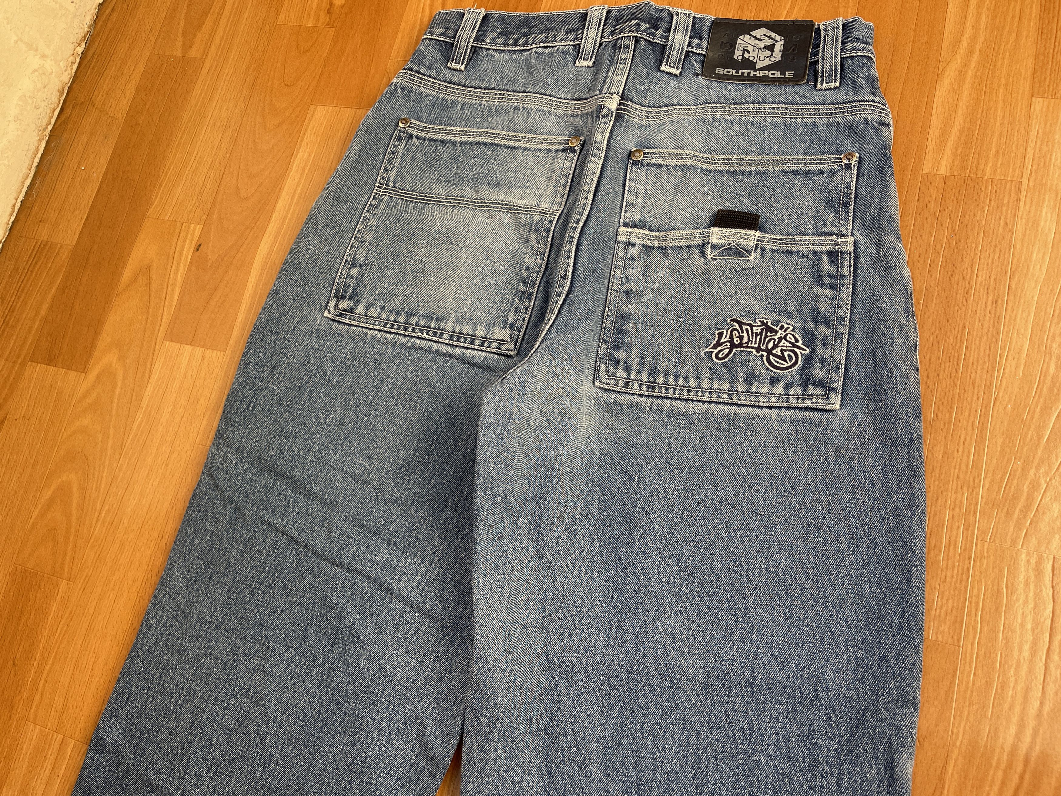 Southpole Southpole jeans, baggy vintage South Pole 90s hip hop Y2K 30 Size US 30 / EU 46 - 5 Thumbnail