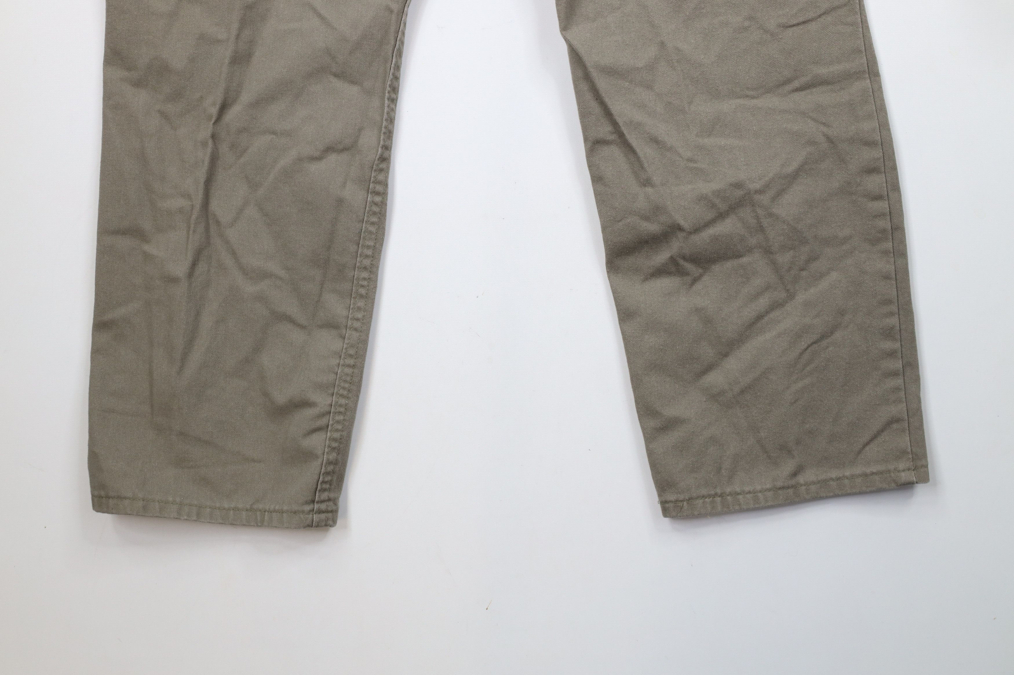 Lee × Vintage Vintage Lee Riders Fit Wide Leg Jeans Pants Greenish Gray Size 30" / US 8 / IT 44 - 13 Thumbnail