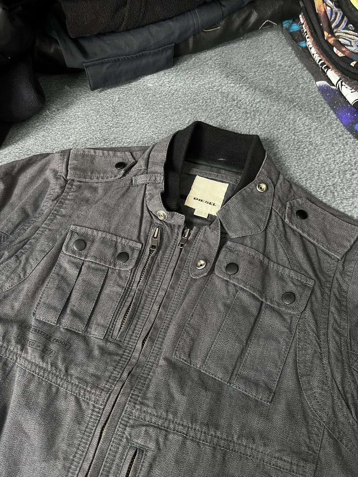 Diesel Military army diesel cargo jacket japanese style y2k Size L / US 10 / IT 46 - 8 Thumbnail