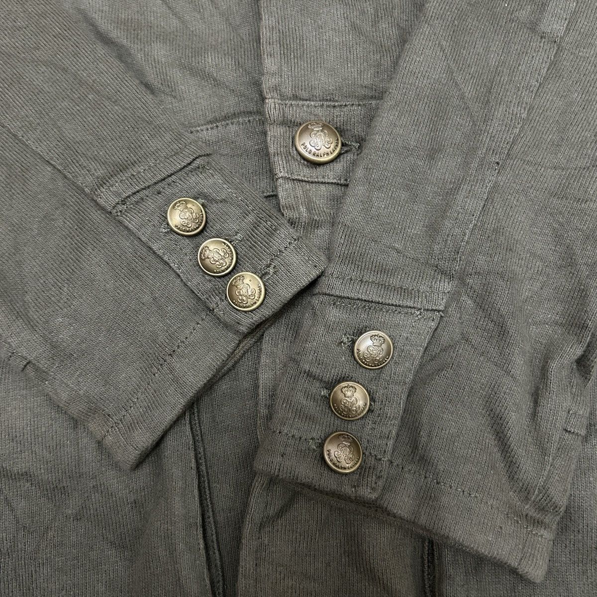 Polo Ralph Lauren Vintage PRL Pocket Cardigan Khaki Polo Ralph Lauren Size US XXS / EU 40 - 12 Thumbnail