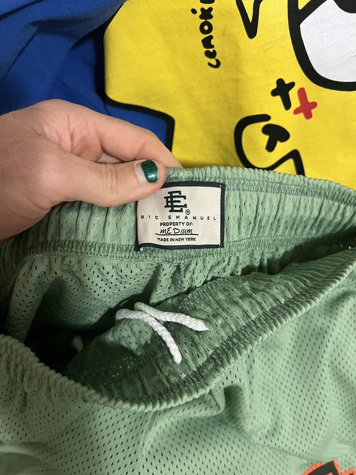 Eric Emanuel Eric Emanuel Shorts EE Basic Green Orange - Medium Size US 30 / EU 46 - 4 Thumbnail