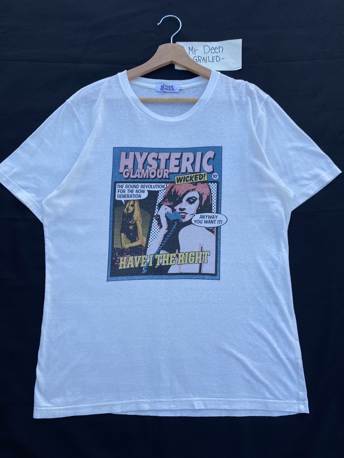 Hysteric Glamour Rare Vintage Hysteric Glamour Sexy Women Wicked Tshirt Size US M / EU 48-50 / 2 - 5 Thumbnail