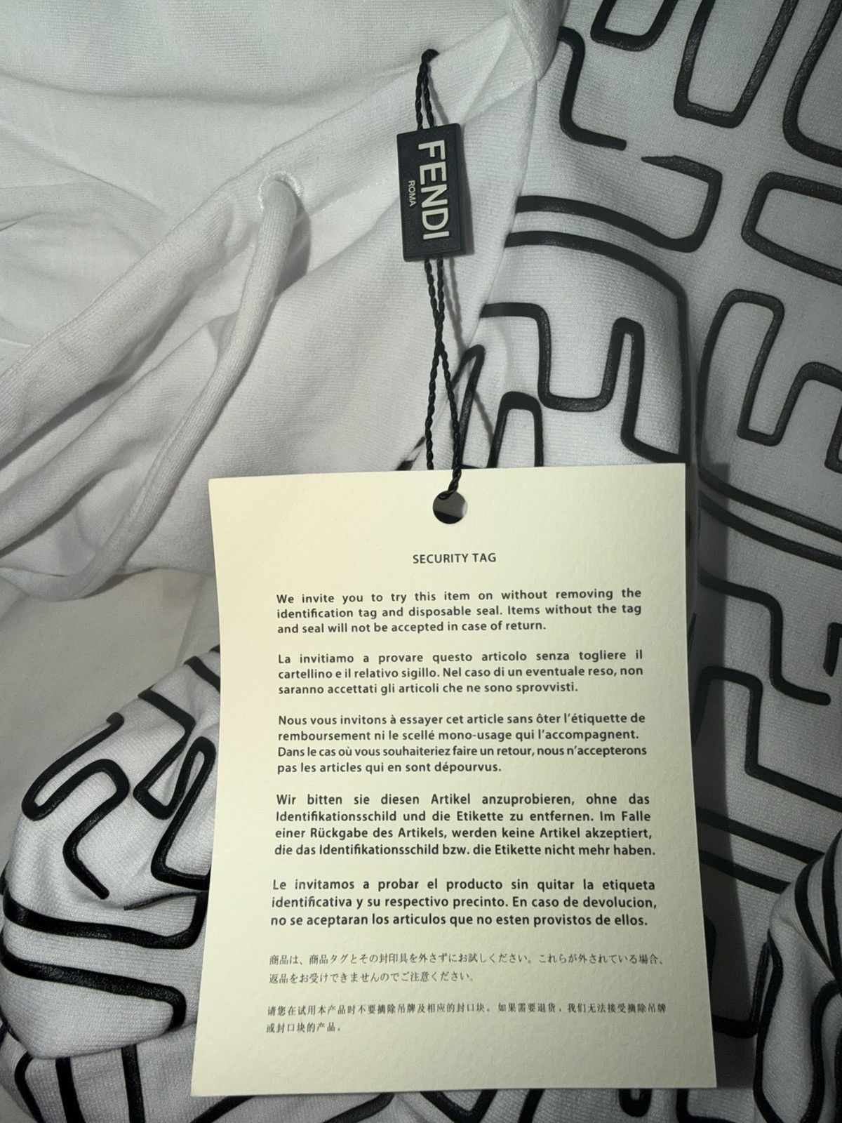 Fendi Fendi 3D Logo Hoodie Size US XXL / EU 58 / 5 - 9 Thumbnail
