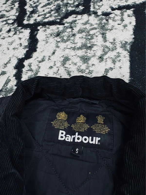 Barbour Barbour quilted jacket black logo S Size US S / EU 44-46 / 1 - 4 Thumbnail