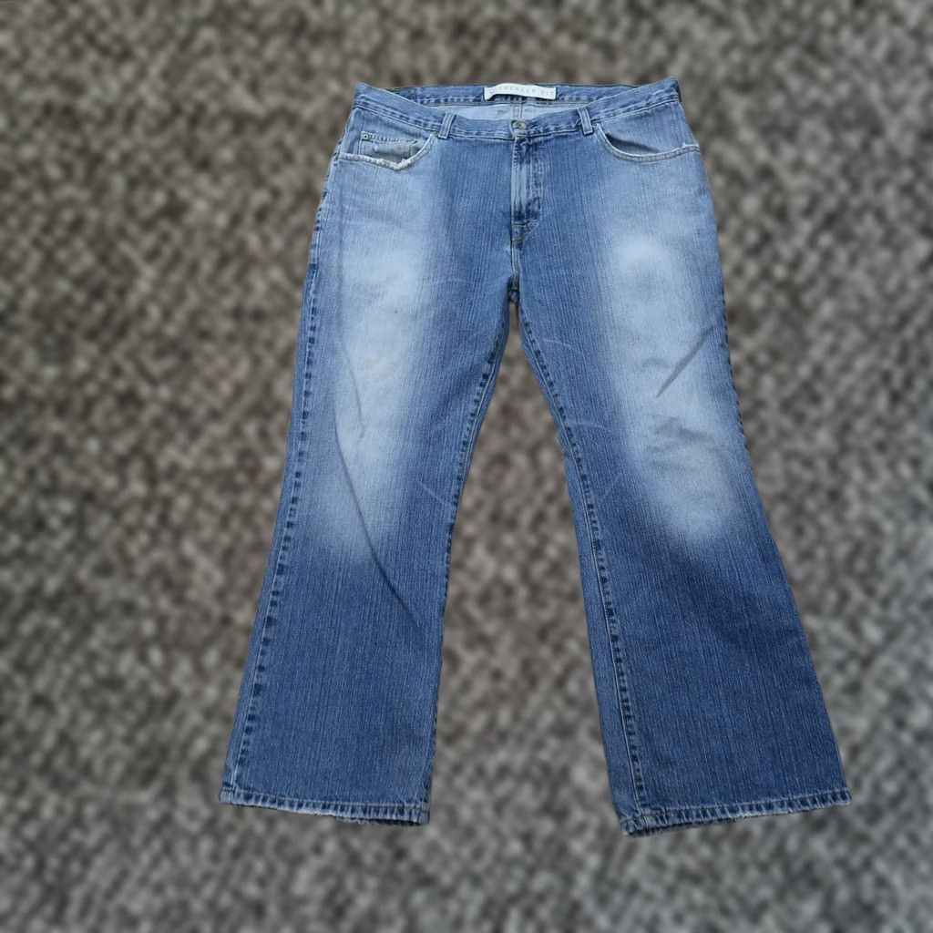 Vintage Arizona Jeans Jeans men 38x30 Blue Denim Distressed Relaxed Straight 5-Pocket Zip Button Vintage: No 90s Grunge Rockabilly Men Brown? Size US 38 / EU 54 - 1 Thumbnail