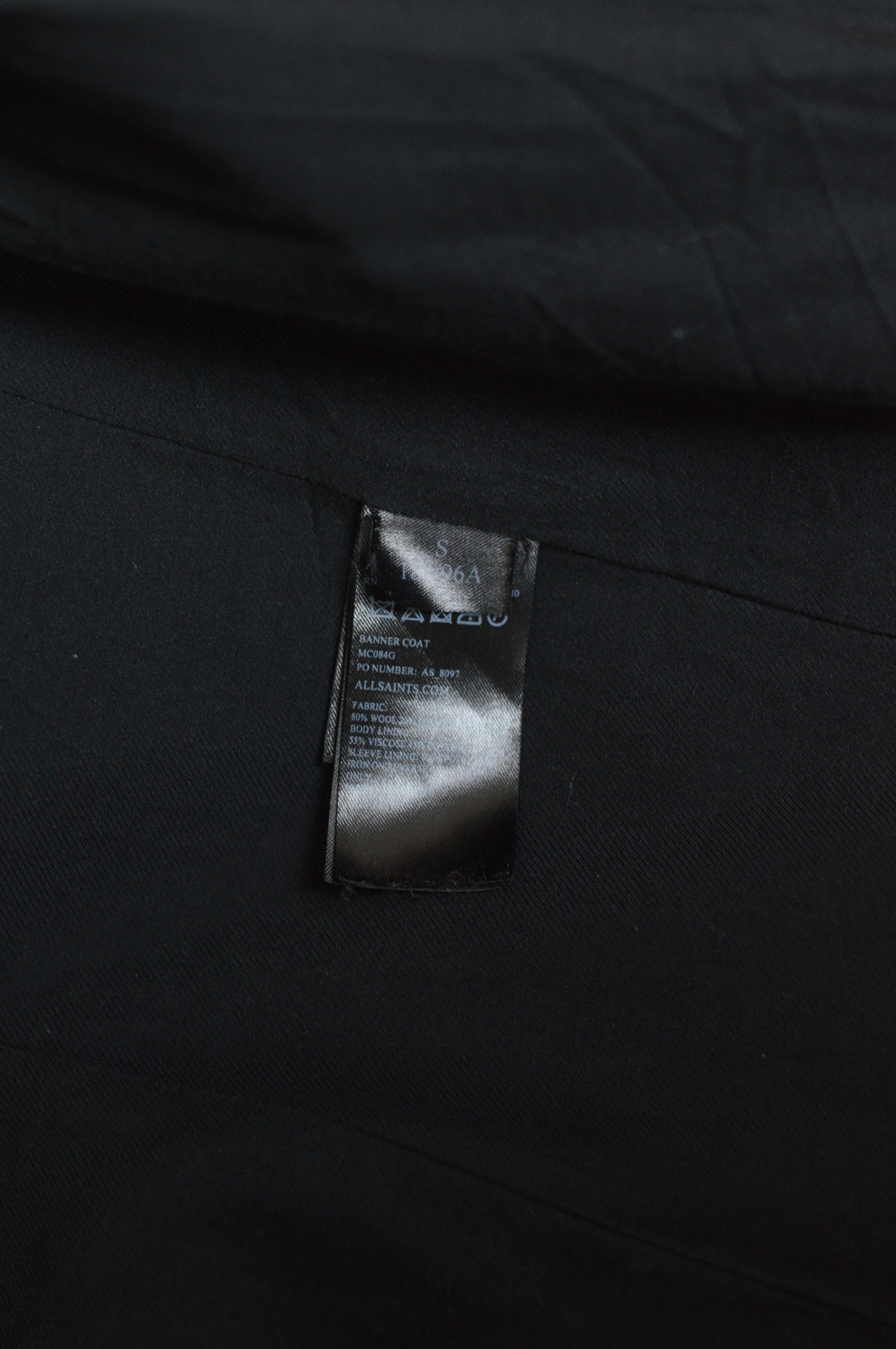 Allsaints Allsaints Banner Coat Thirty Six Italian Cloth Size US S / EU 44-46 / 1 - 9 Thumbnail
