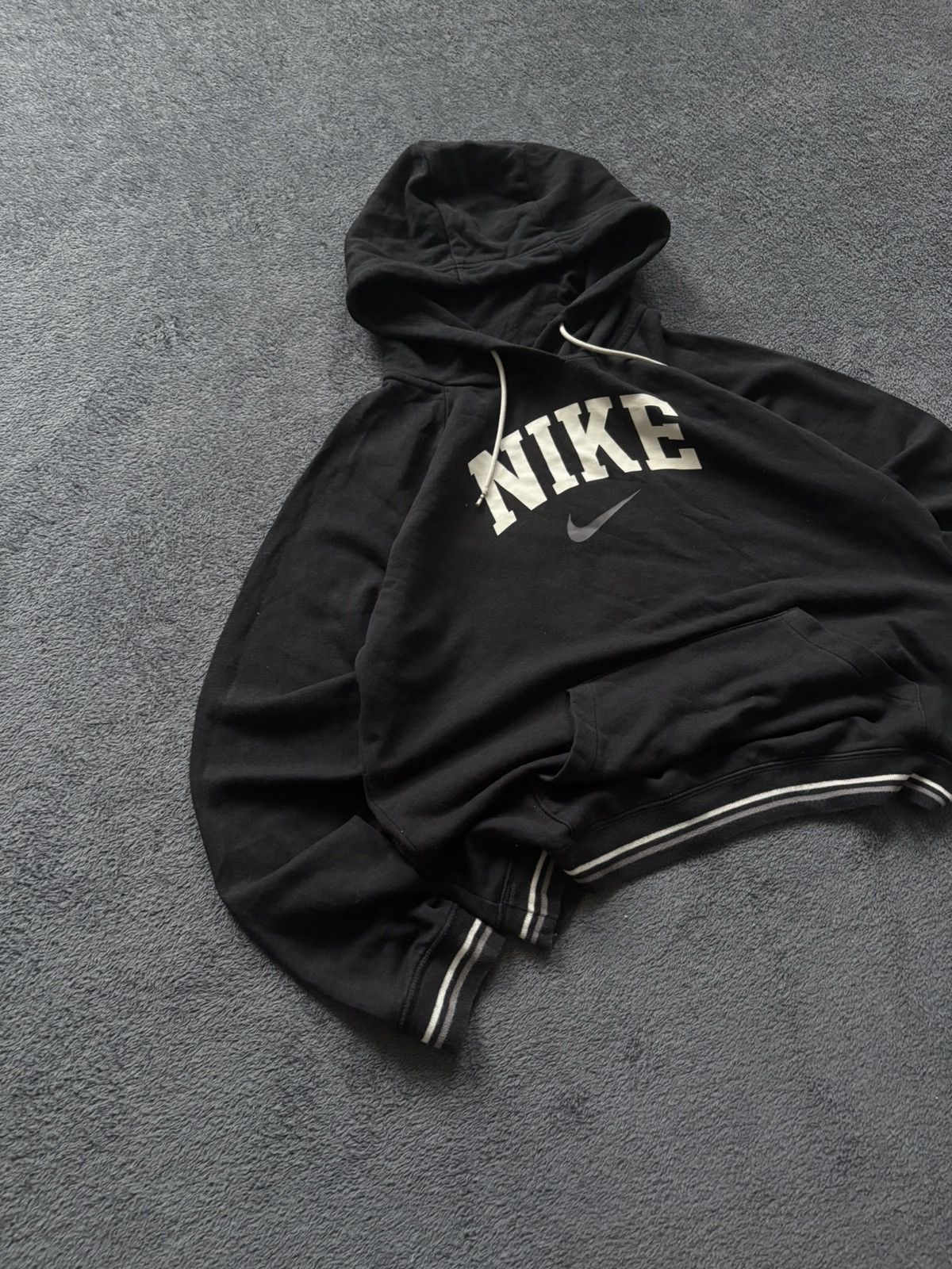 Nike 00s Vintage Nike Big Spellout Logo Retro Oversized Hoodie Size US S / EU 44-46 / 1 - 2 Thumbnail