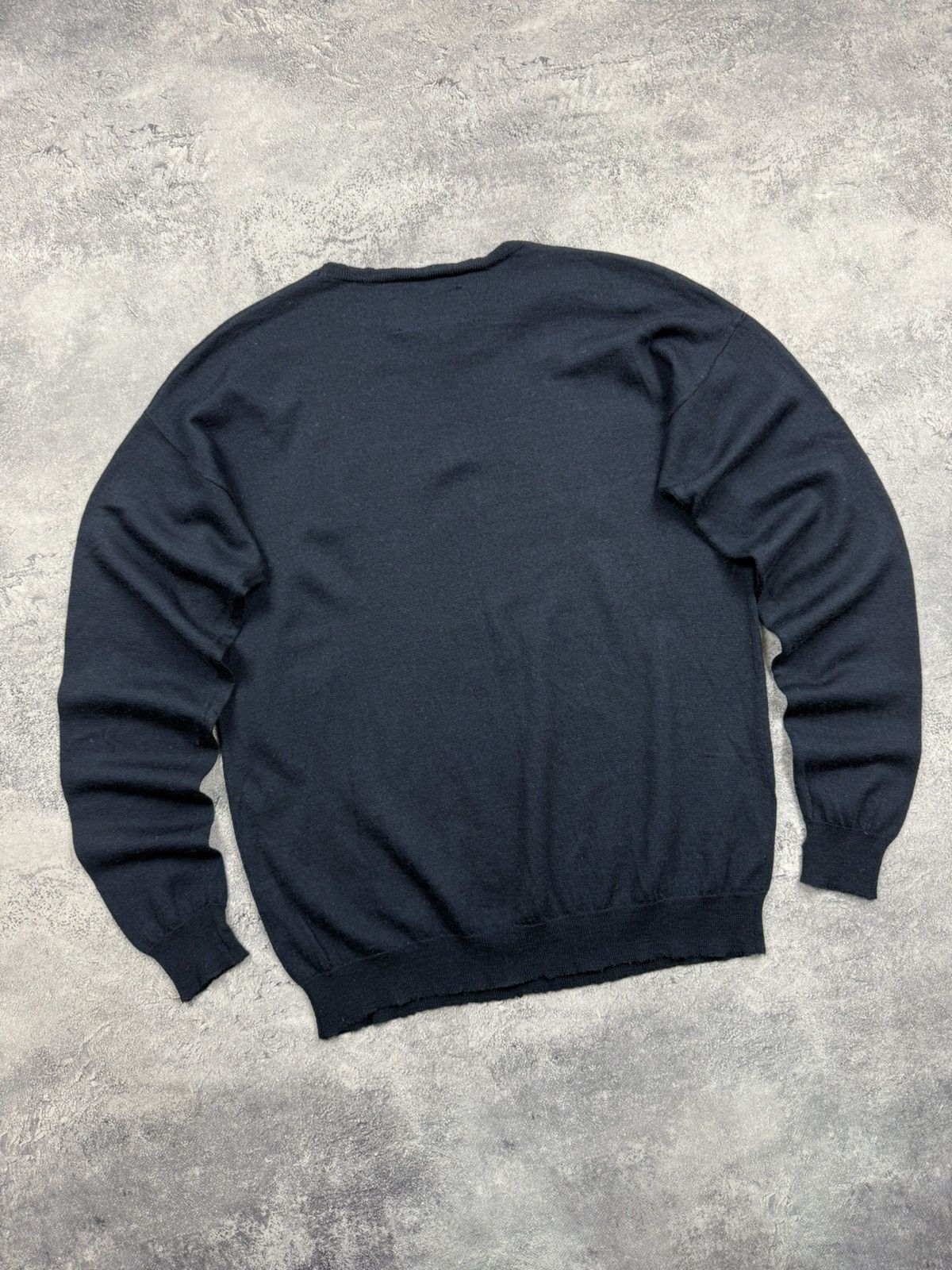 Zadig & Voltaire Zadiq & Voltaire Sweater Navy Jumper Big Logo Streetwear Size US M / EU 48-50 / 2 - 14 Thumbnail