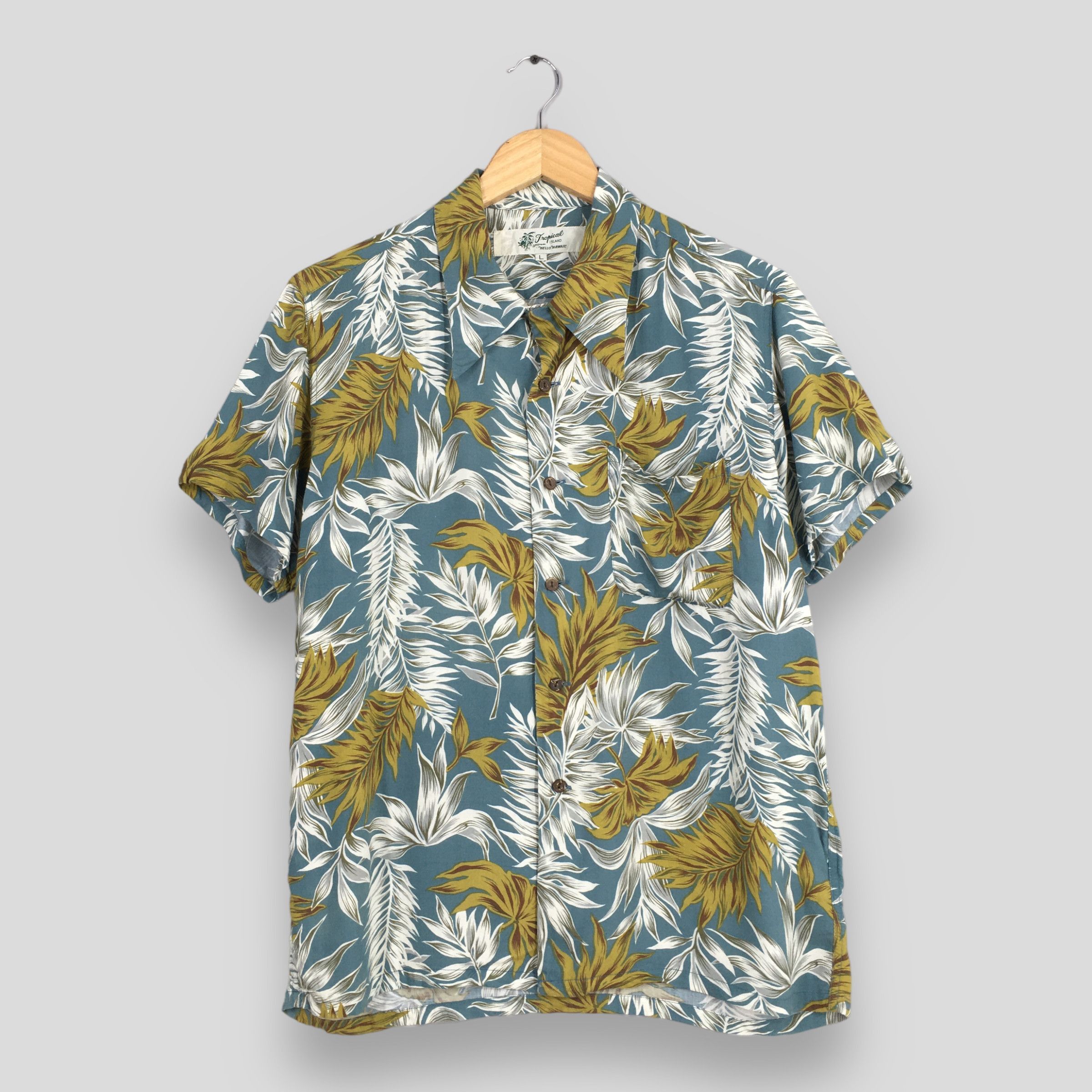Other Vintage 90's Hawaiian Aloha Tropical Island Shirt Large Size US L / EU 52-54 / 3 - 1 Thumbnail