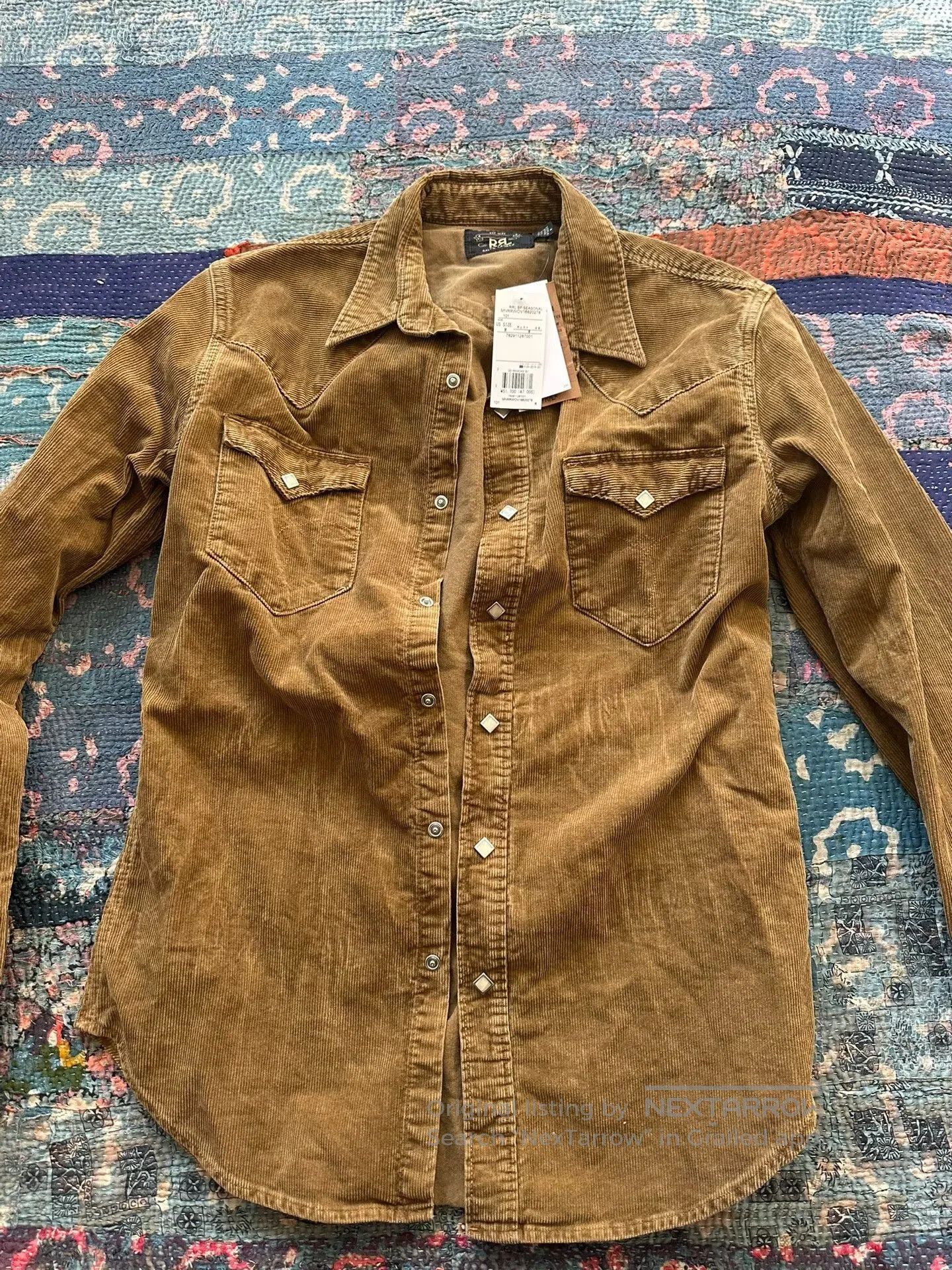 RRL Ralph Lauren RRL Corduroy Button. Size US M / EU 48-50 / 2 - 1 Thumbnail