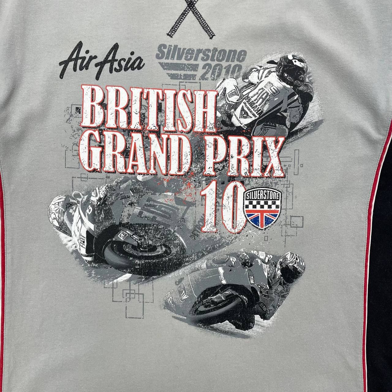 Other British Grand Prix Air Asia Silverstone 2010 MotoGP T Shirt Size US L / EU 52-54 / 3 - 3 Thumbnail