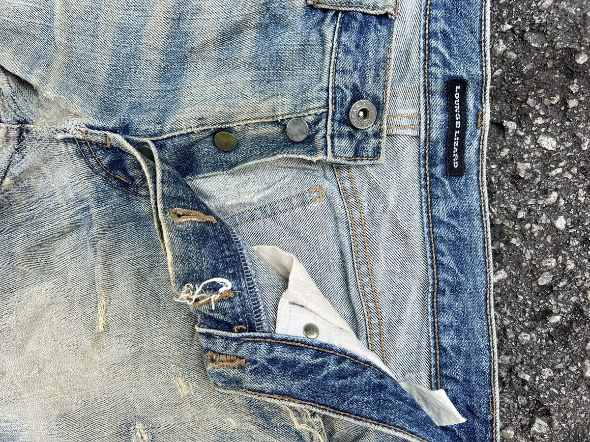 Japanese Brand 5. LoungeLizard Japanase Brand Rusty jeans Size US 31 - 7 Thumbnail