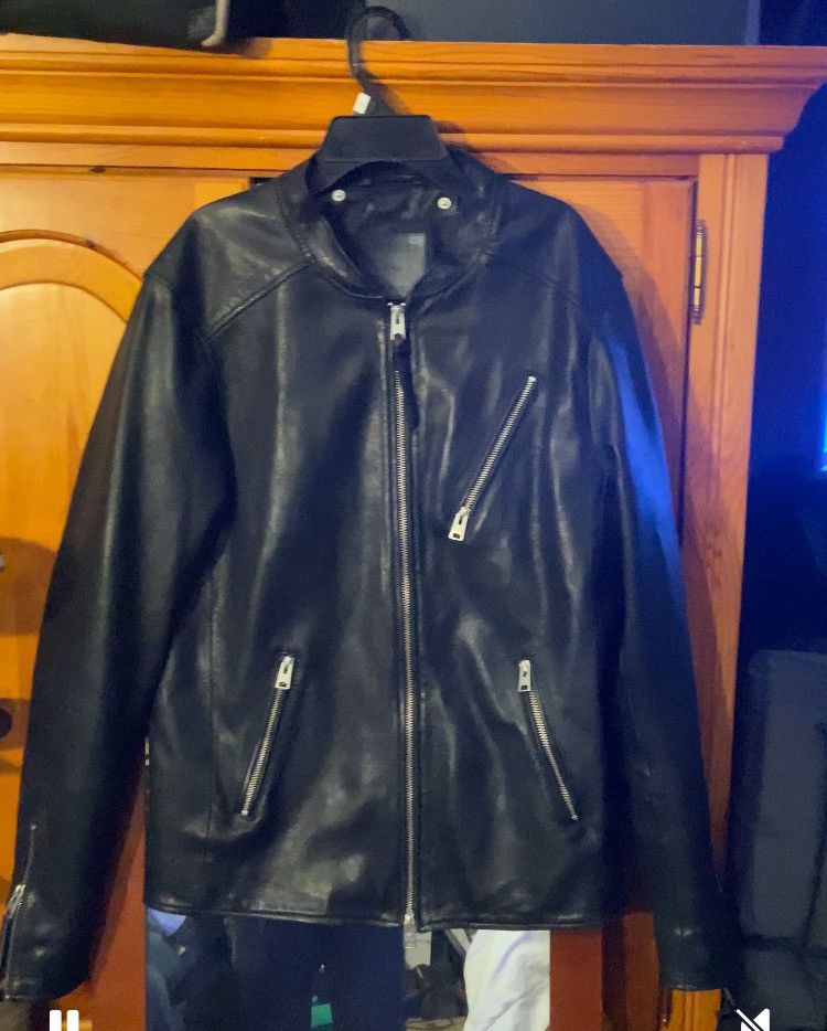 Allsaints AllSaints leather bomber Size US M / EU 48-50 / 2 - 1 Thumbnail