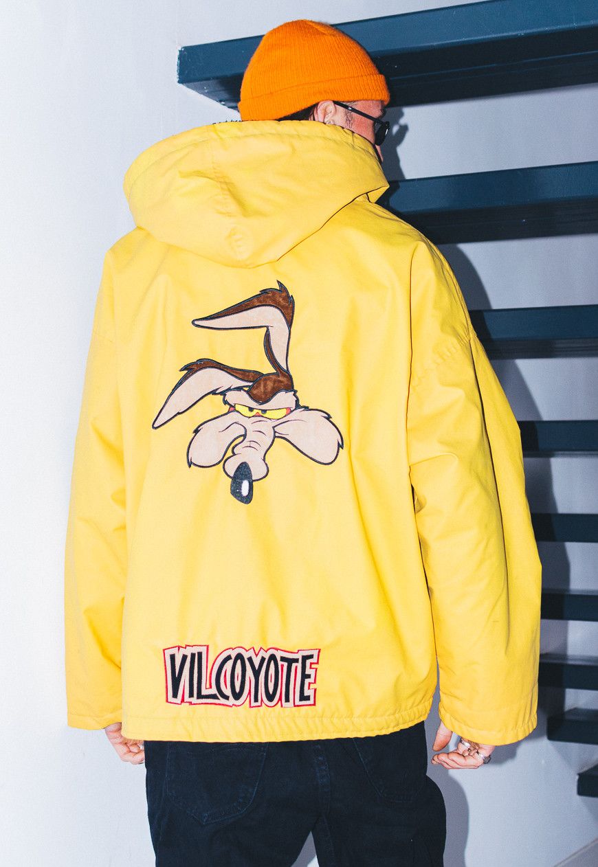 Vintage Collectible Rare Embroidered Will. E coyote 90s Jacket Size US L / EU 52-54 / 3 - 3 Thumbnail