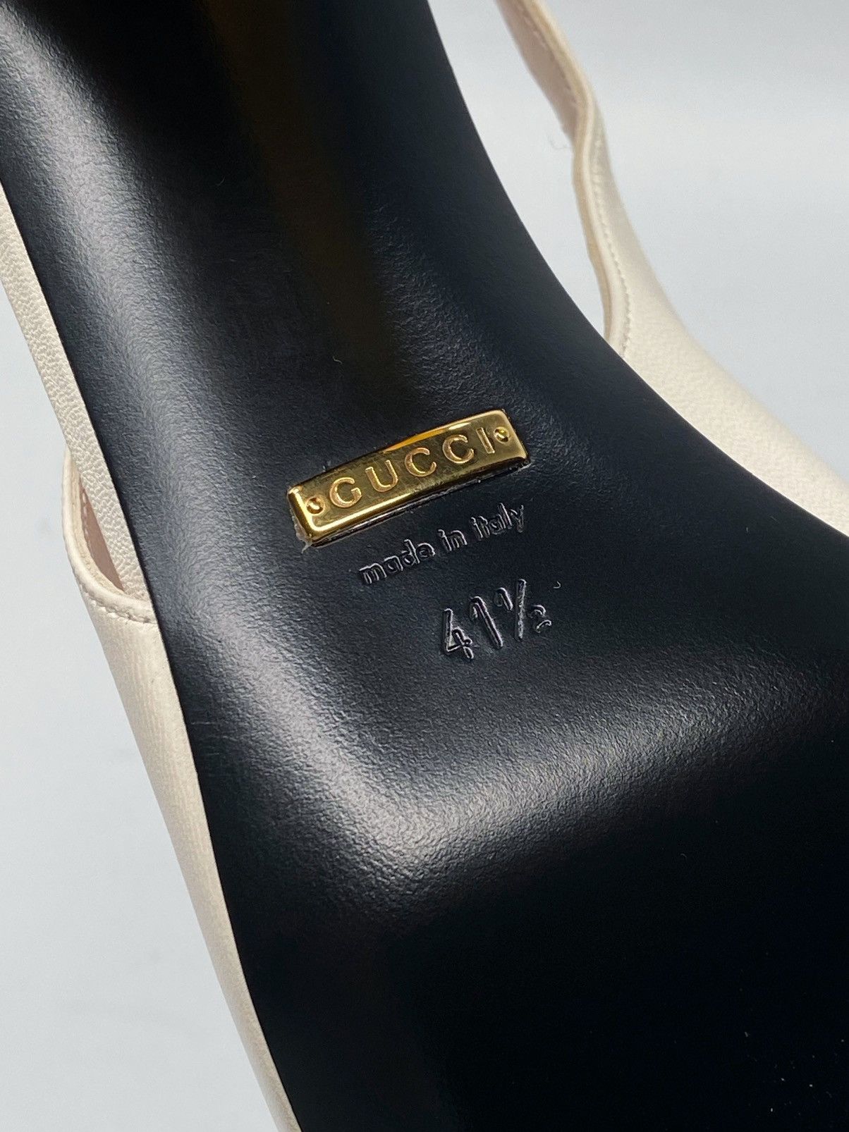 Gucci Gucci Baby Mid-Heel Horsebit Slingback Pumps size 41.5 Size US 11.5 / IT 41.5 - 16 Thumbnail